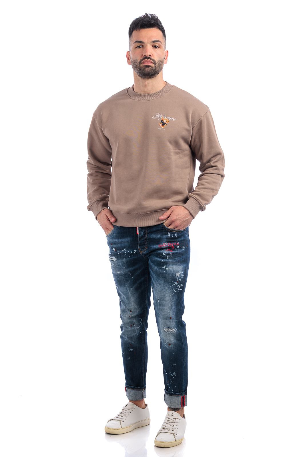 G2FIRENZE FELPA CON RICAMO UOMO