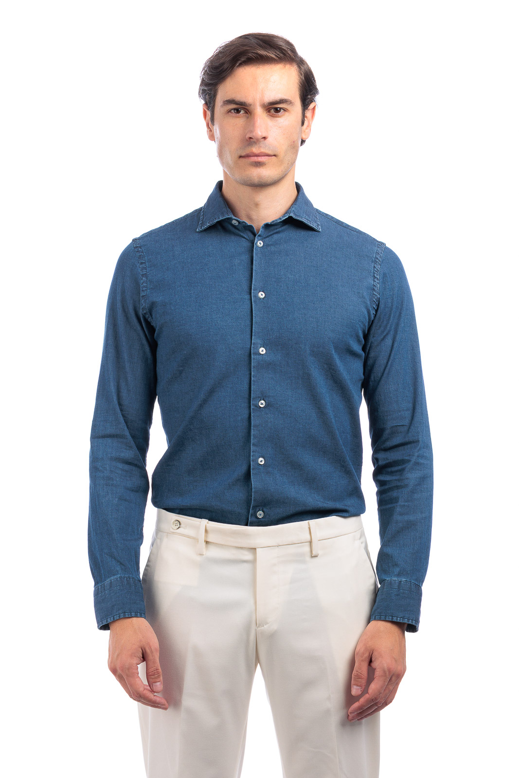 ALTEMFLOWER CAMICIA JEANS UOMO