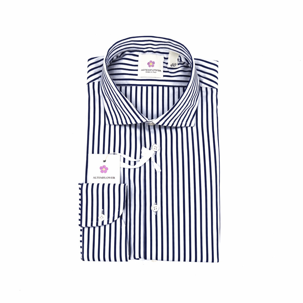 ALTEMFLOWER CAMICIA RIGATA UOMO