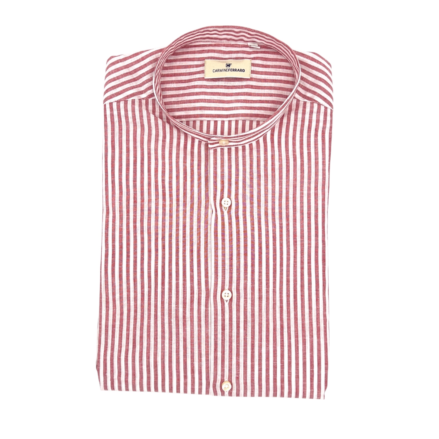 CARMINE FERRARO CAMICIA RIGATA UOMO