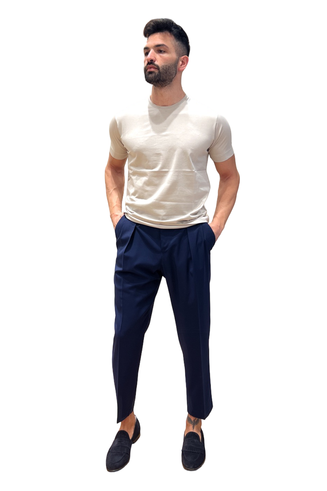 CARMINE FERRARO T-SHIRT GIROCOLLO UOMO