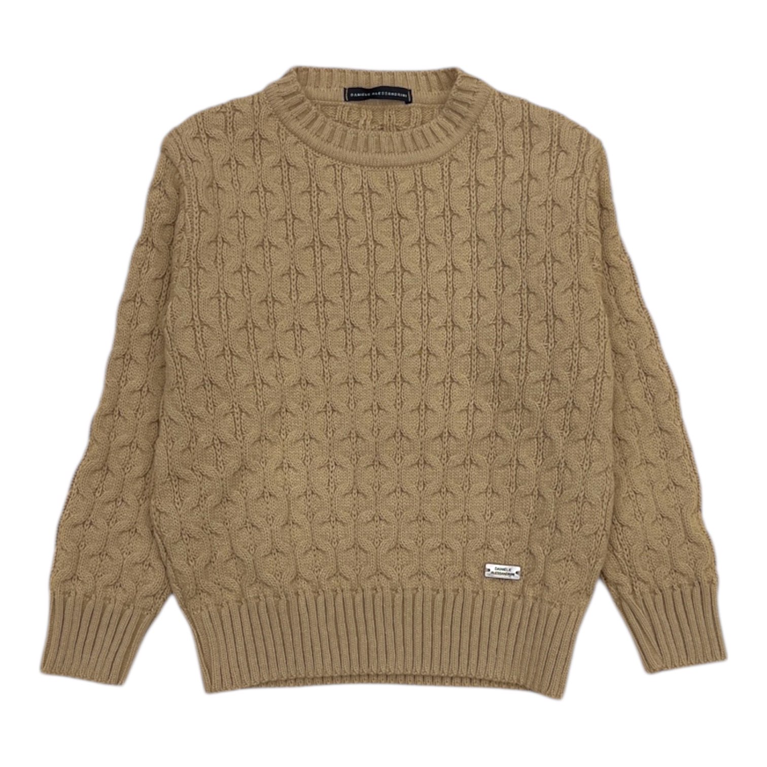 DANIELE ALESSANDRINI KIDS MAGLIA TRECCIA BIMBO