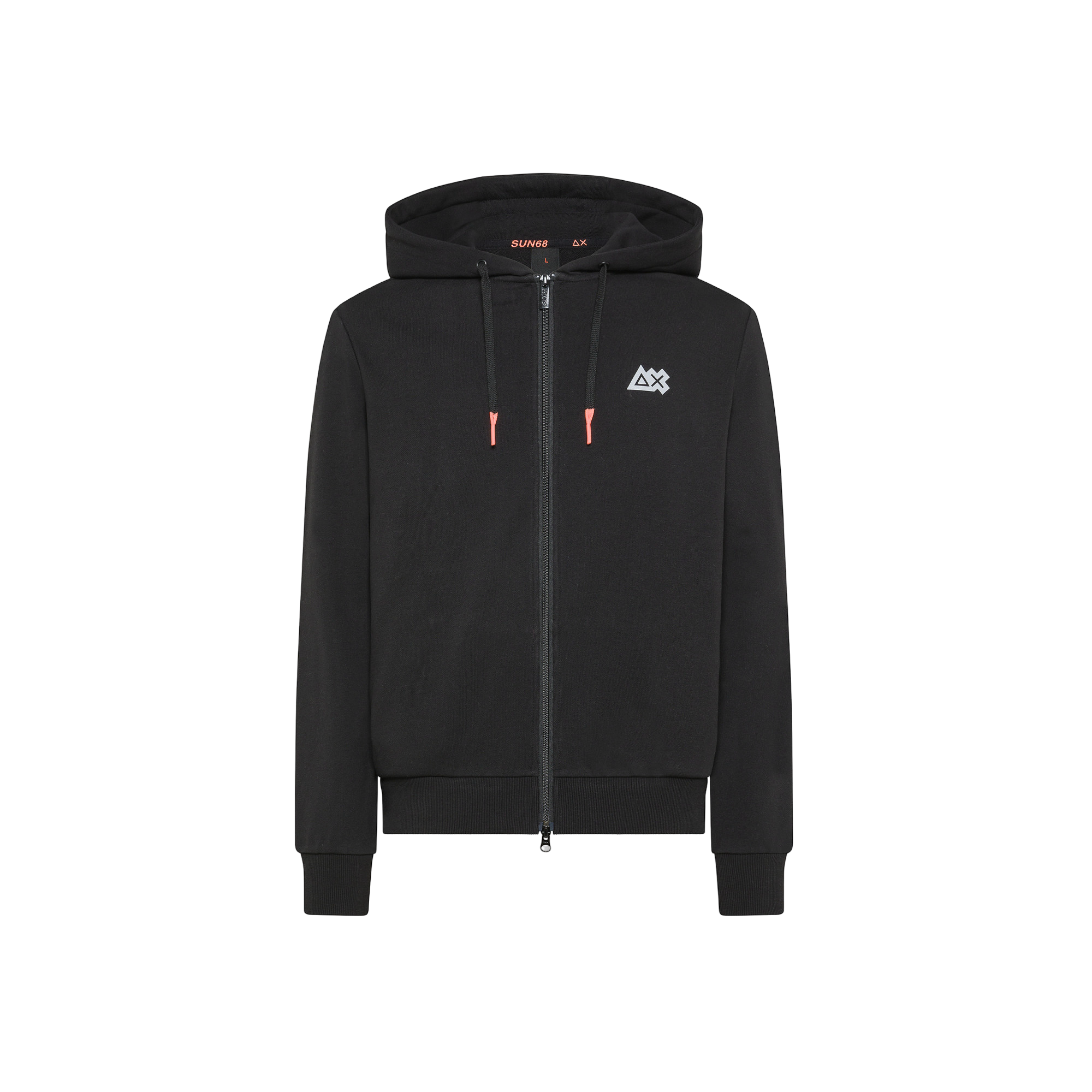 SUN68 KIDS FELPA ZIP CAPPUCCIO BIMBO