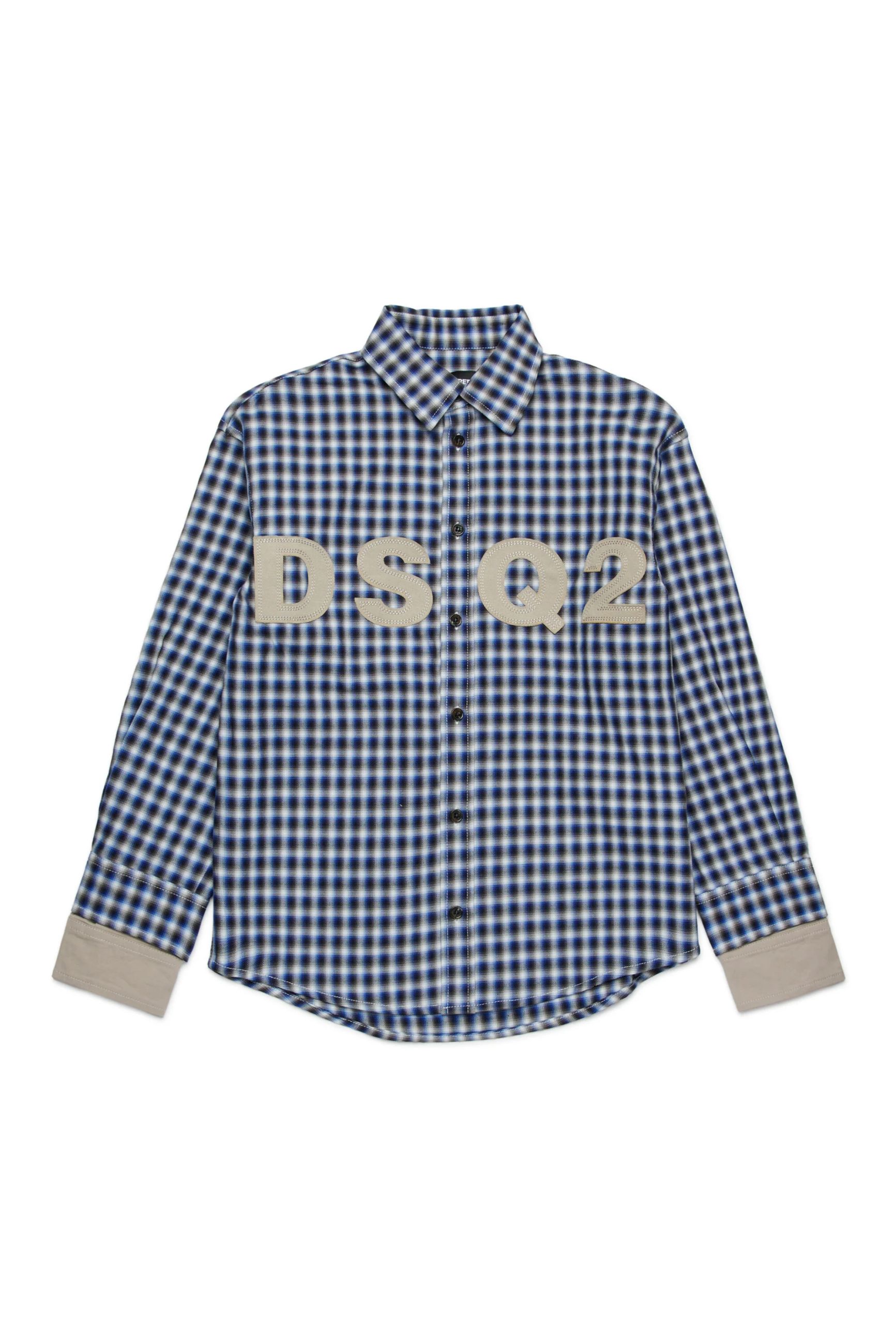 DSQUARED2 KIDS CAMICIA QUADRO BIMBO
