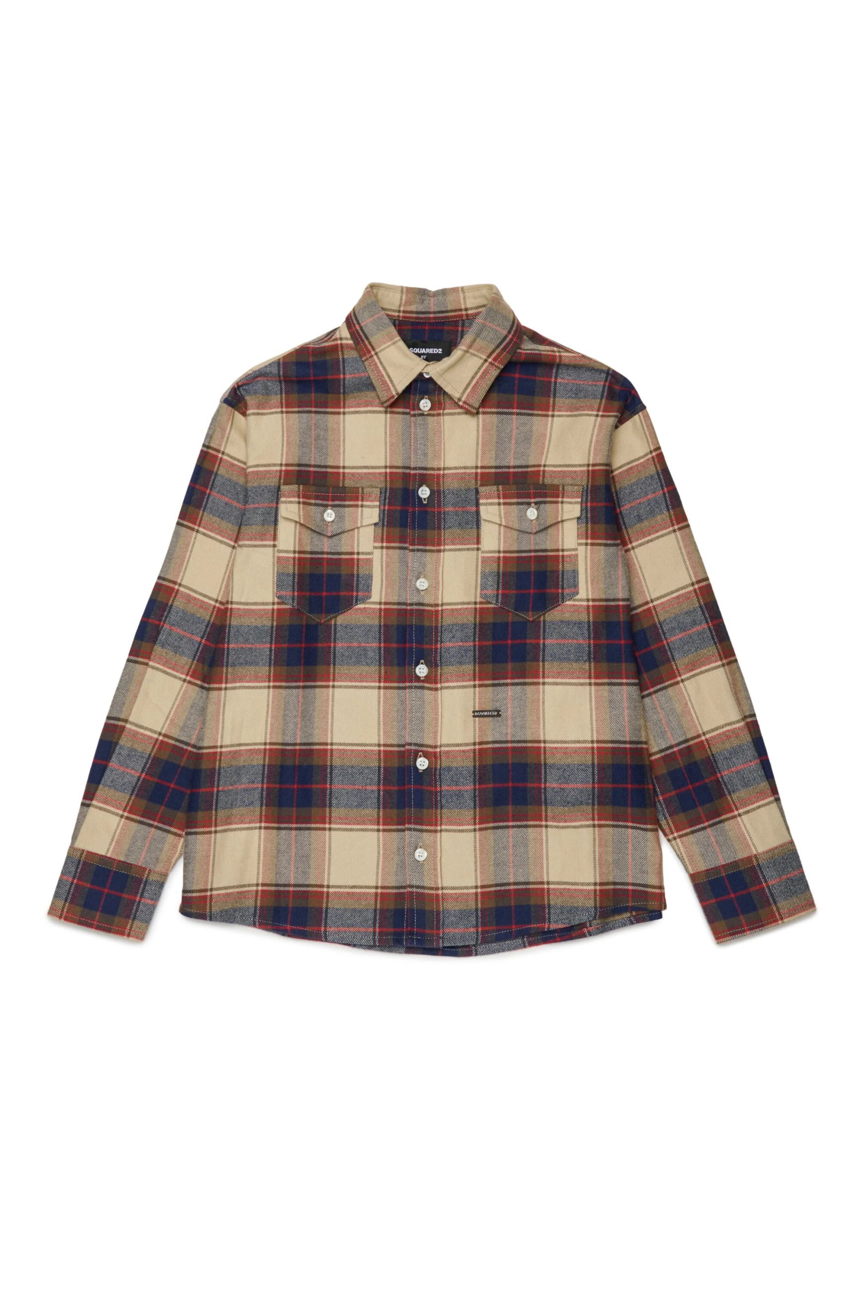 DSQUARED2 KIDS CAMICIA QUADRO BIMBO