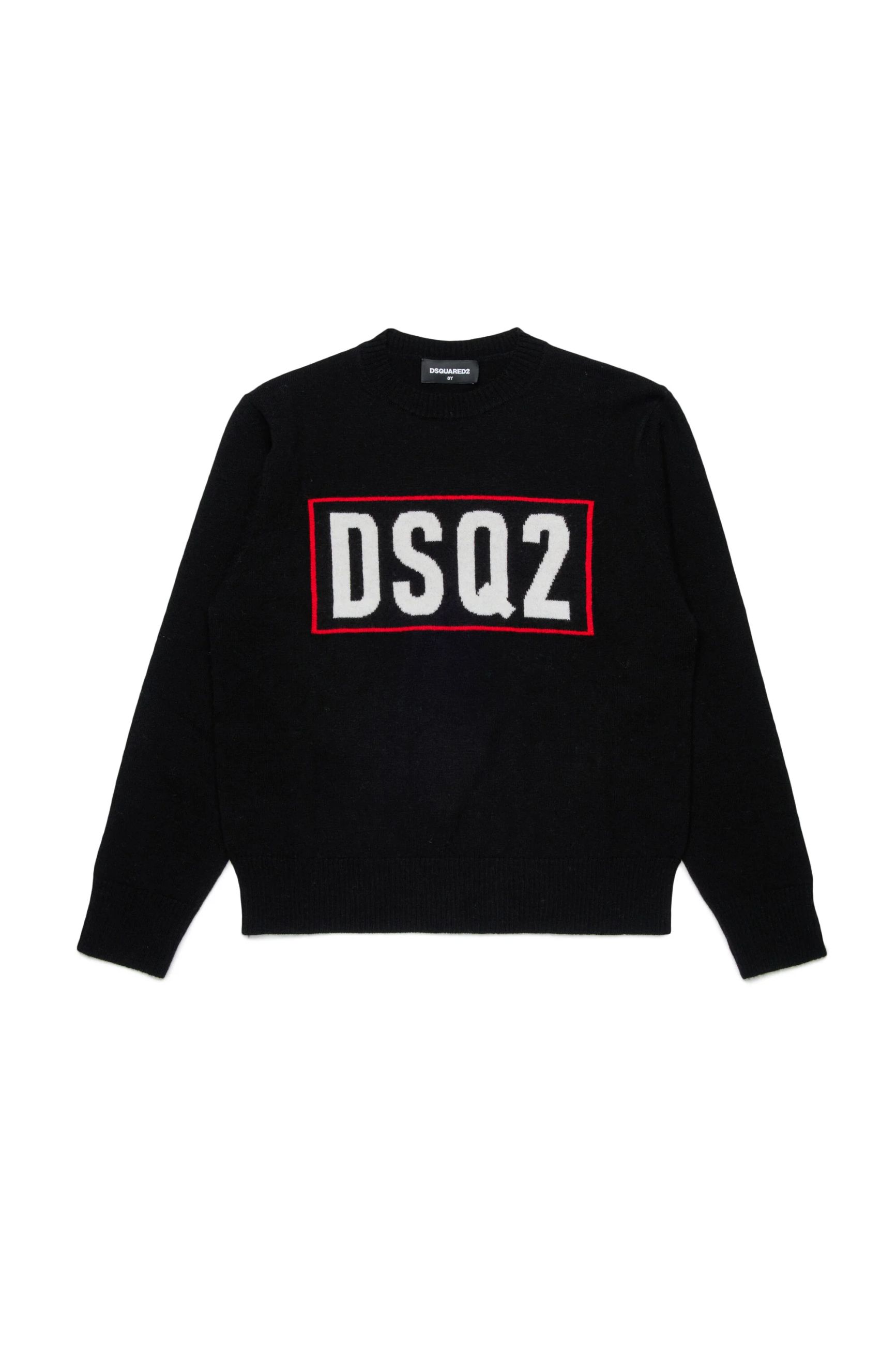 DSQUARED2 KIDS MAGLIA GIROCOLLO UNISEX BAMBINO