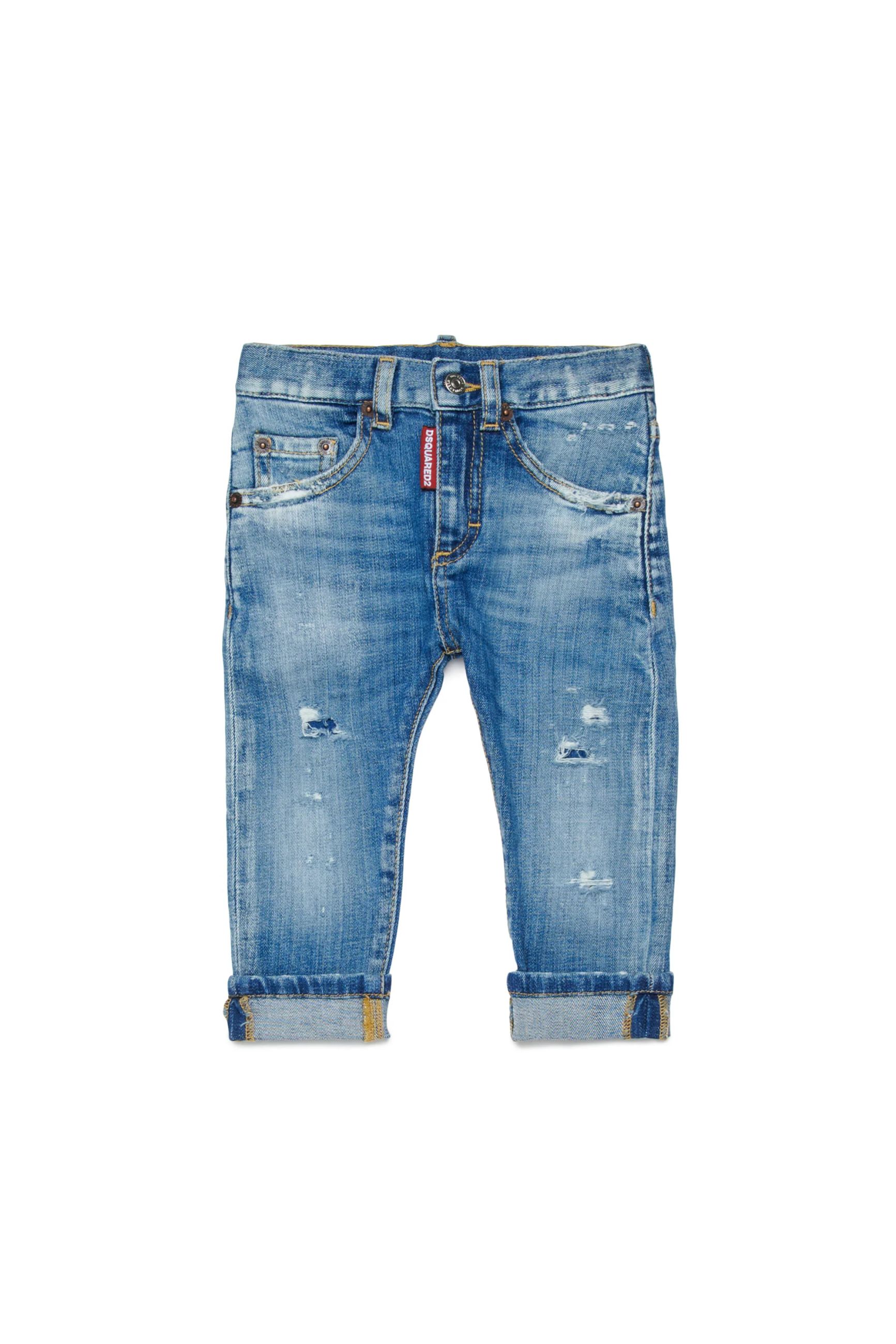 DSQUARED2 KIDS JEANS UNISEX NEONATO