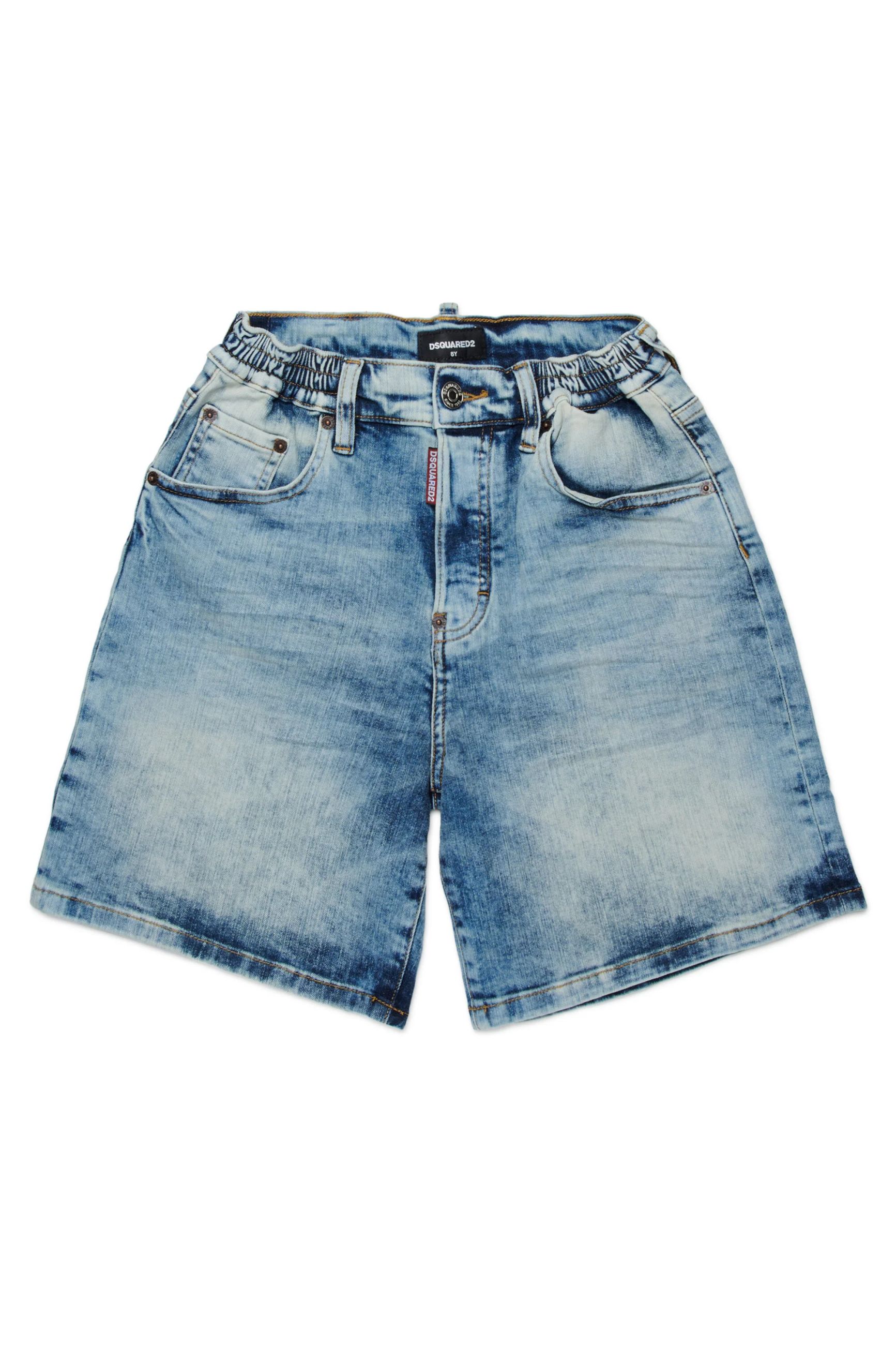 DSQUARED2 KIDS BERMUDA JEANS BIMBO