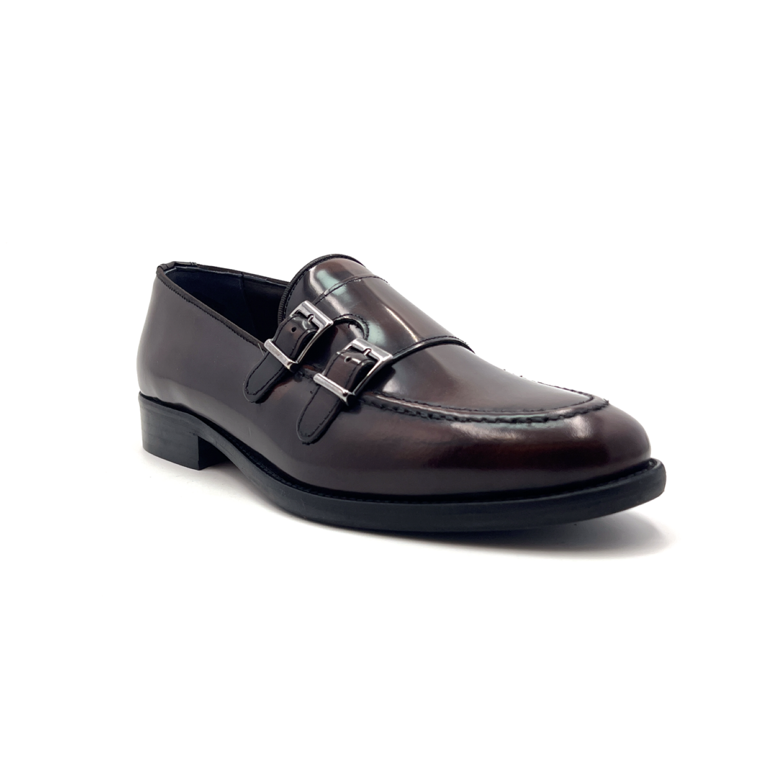 IDEA MODA MOCASSINO DOPPIA FIBBIA UOMO