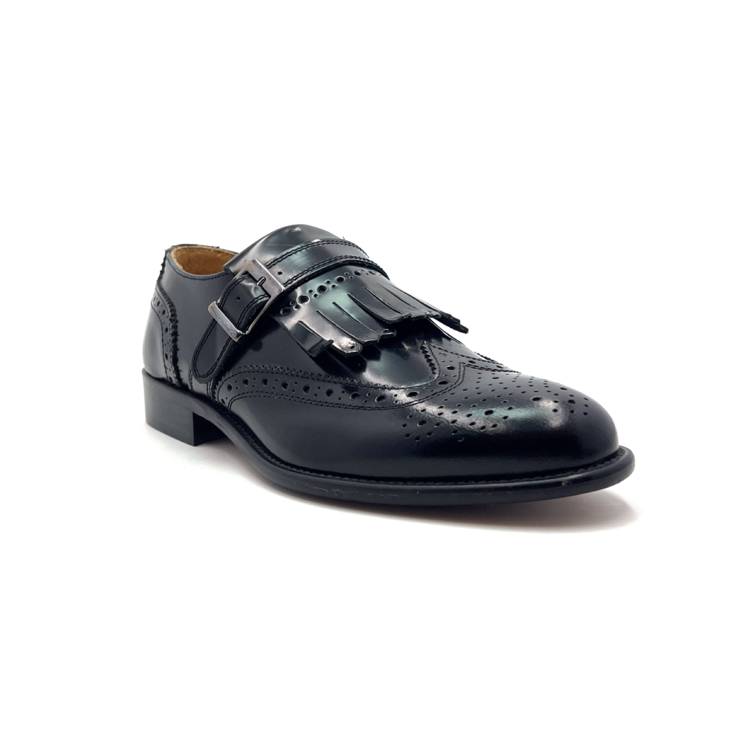 IDEA MODA SCARPA CON FRANGIA UOMO