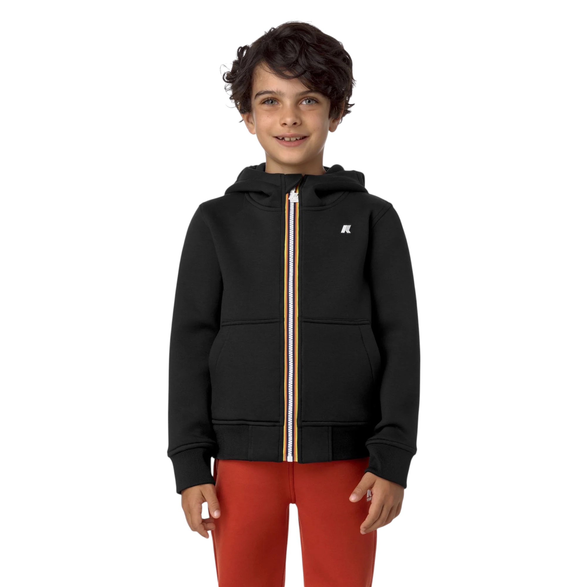 K-WAY KIDS FELPA CAPPUCCIO BIMBO