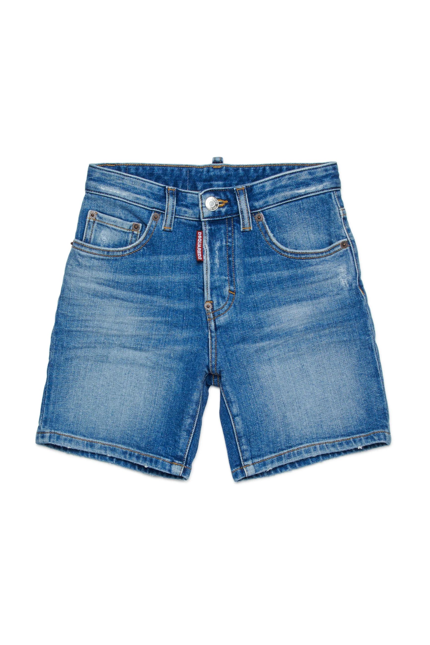 DSQUARED2 KIDS BERMUDA JEANS BIMBO