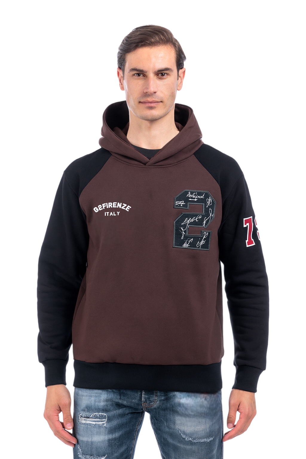 G2FIRENZE FELPA CAPPUCCIO UOMO