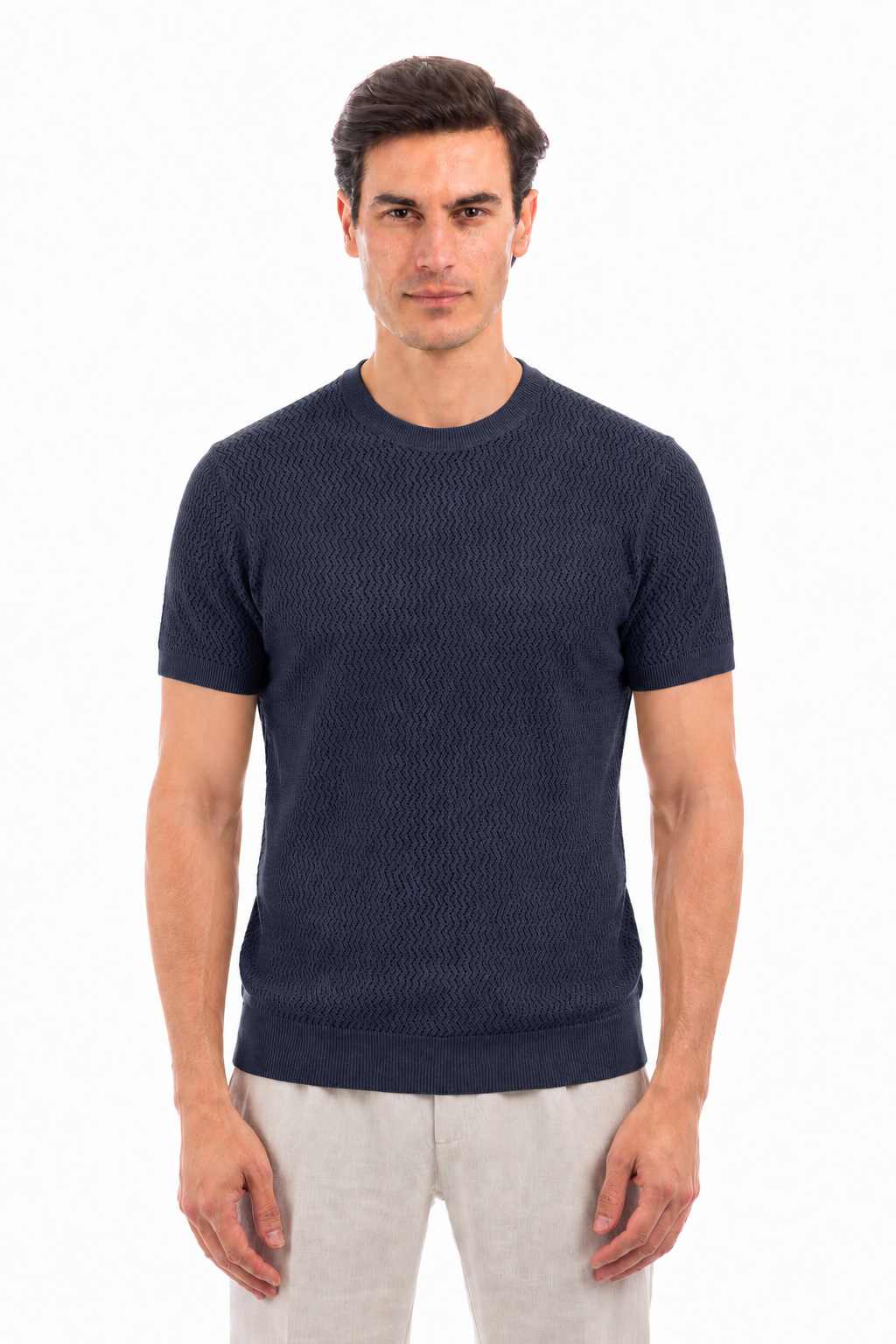 GAZZARRINI MAGLIA FILO M/M UOMO