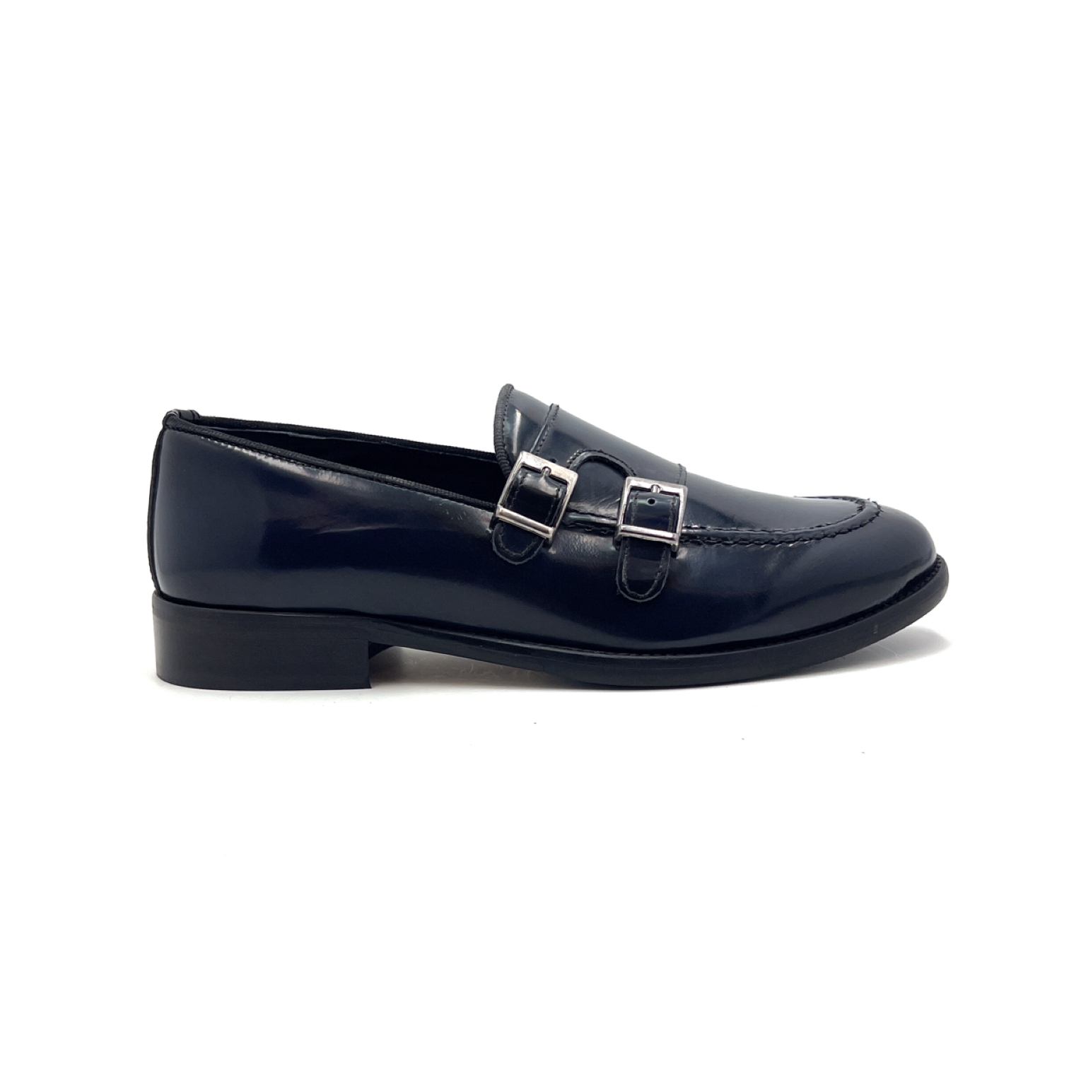 IDEA MODA MOCASSINO DOPPIA FIBBIA UOMO