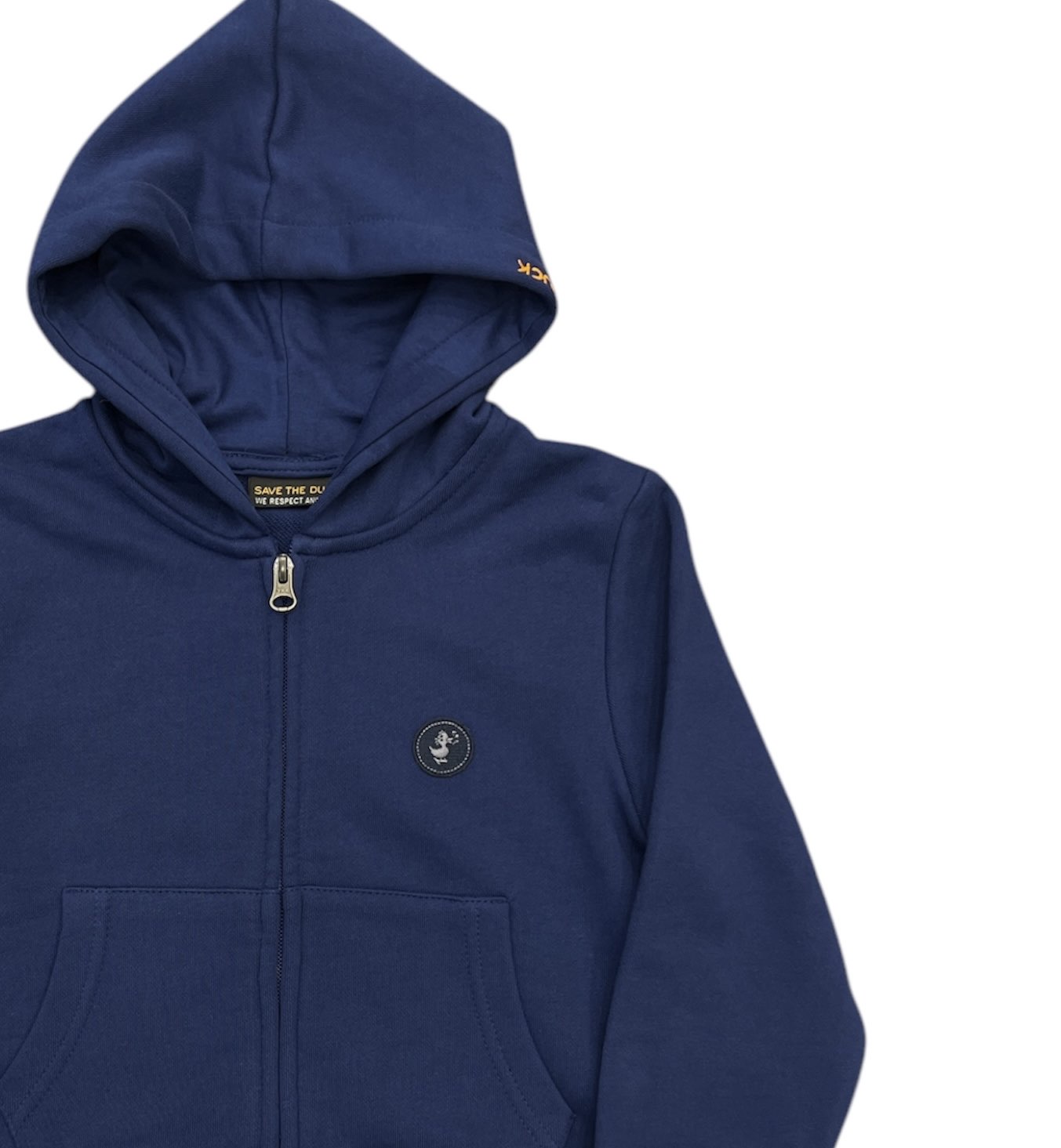 SAVE THE DUCK KIDS FELPA CON CAPPUCCIO BIMBO