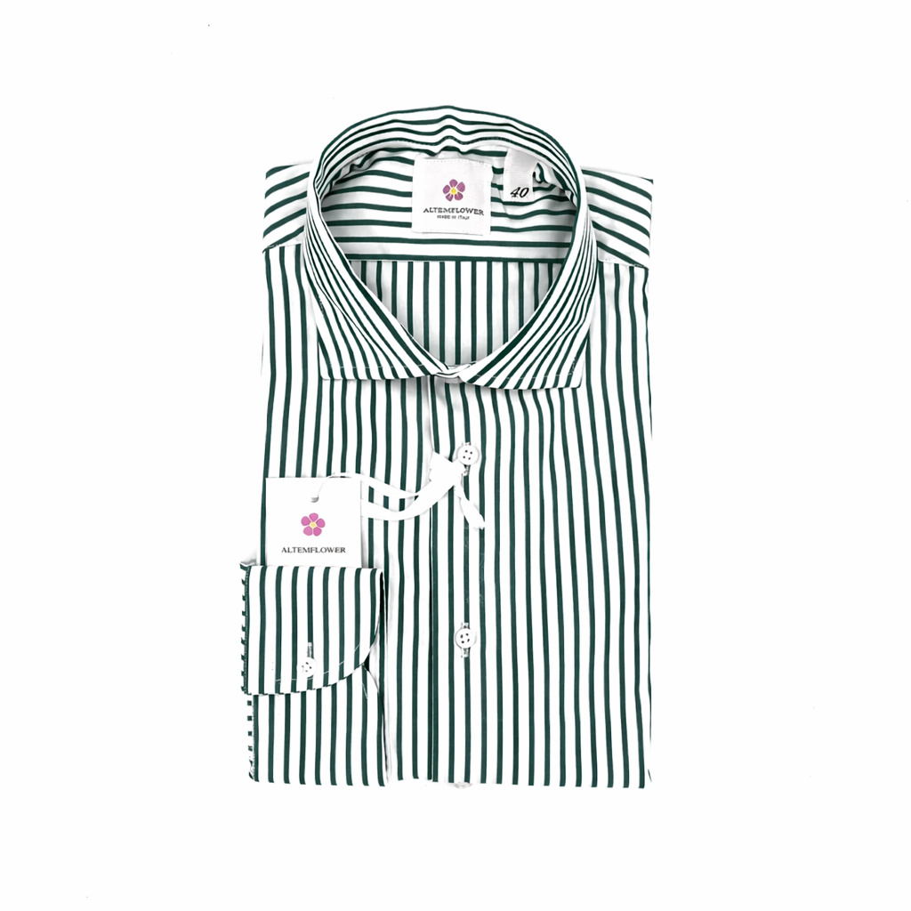 ALTEMFLOWER CAMICIA RIGATA UOMO