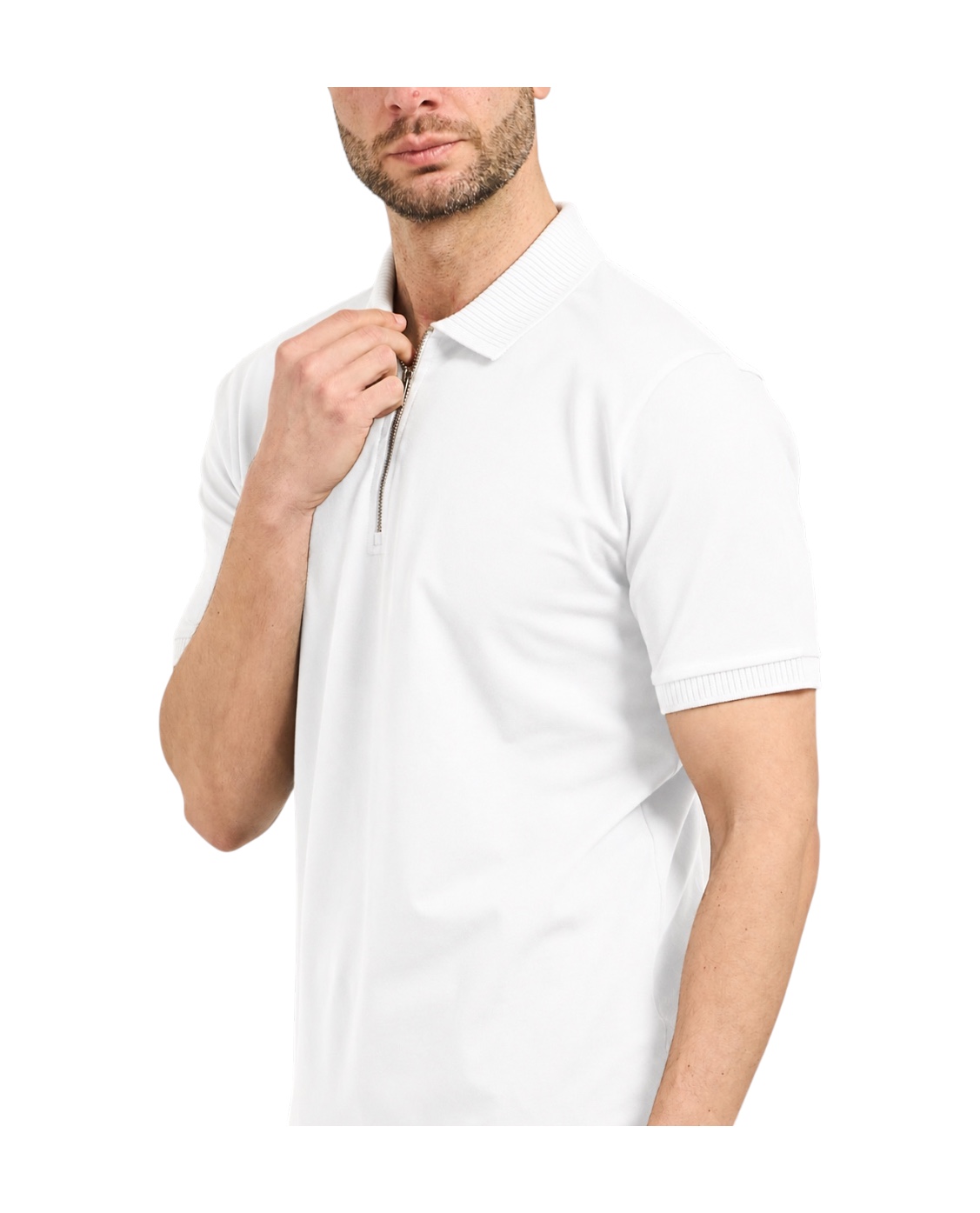 GAZZARRINI POLO ZIP UOMO
