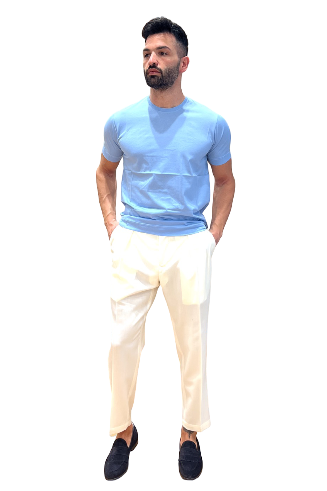 CARMINE FERRARO T-SHIRT GIROCOLLO UOMO
