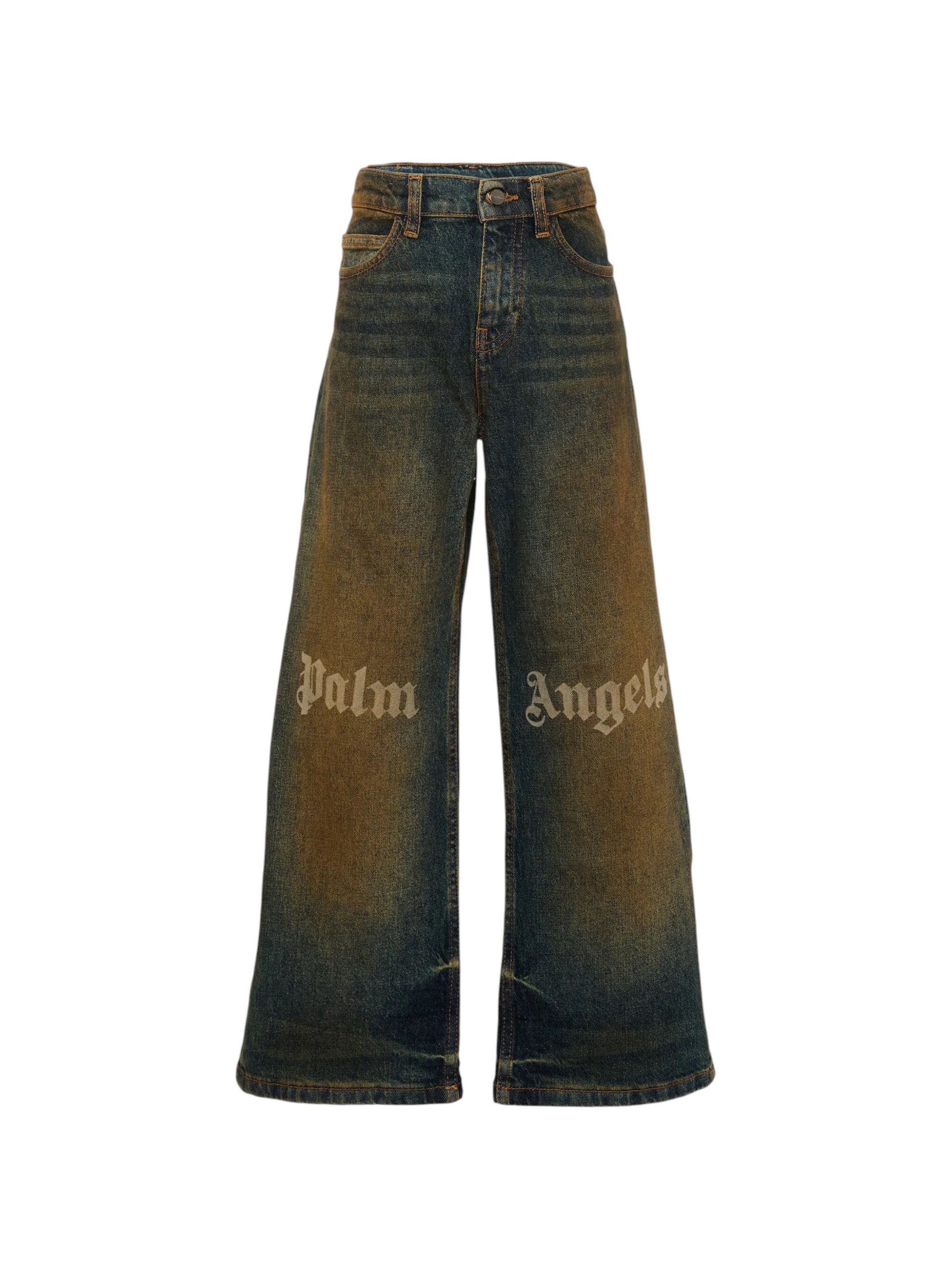 PALM ANGELS JEANS UNISEX BAMBINO
