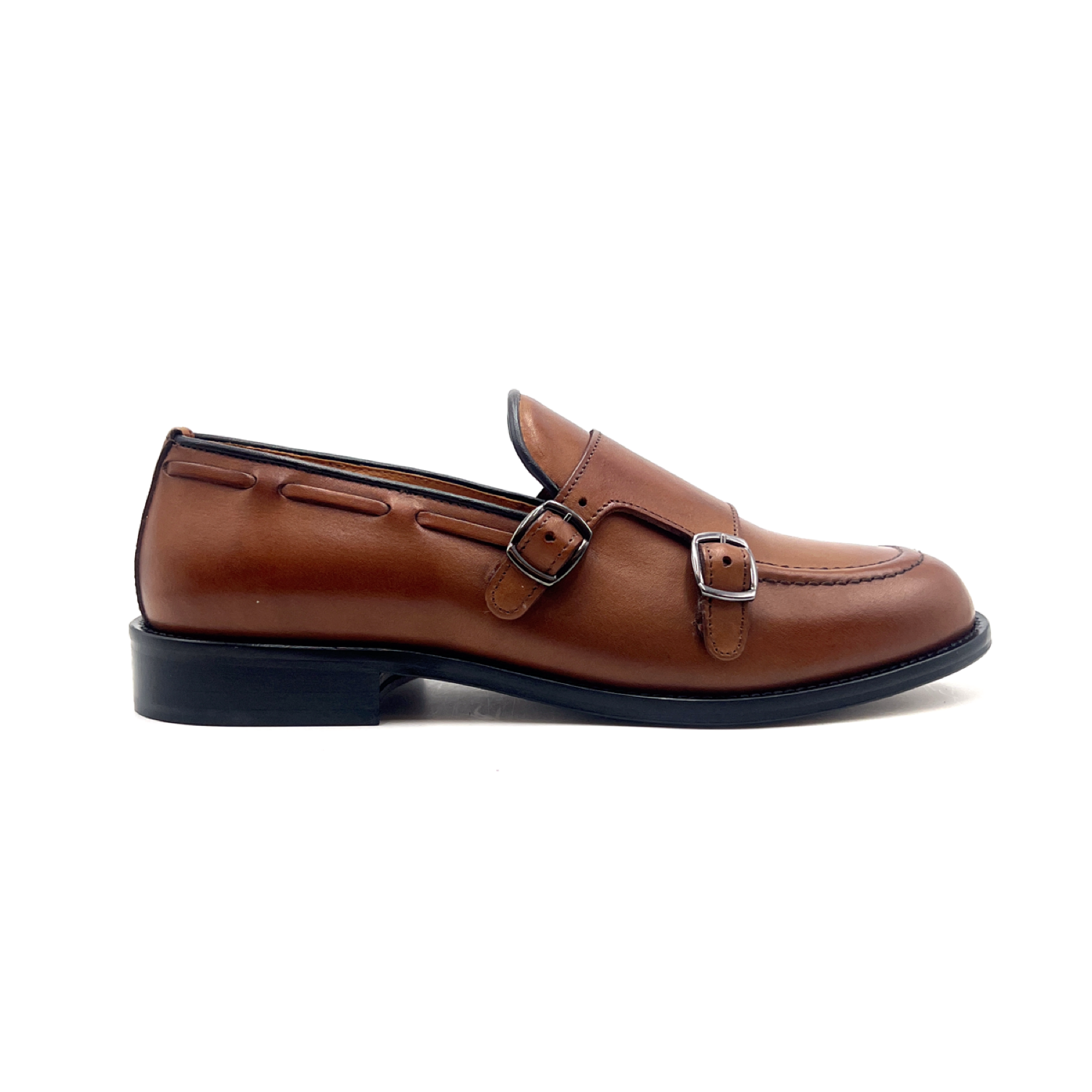 IDEA MODA MOCASSINO DOPPIA FIBBIA UOMO