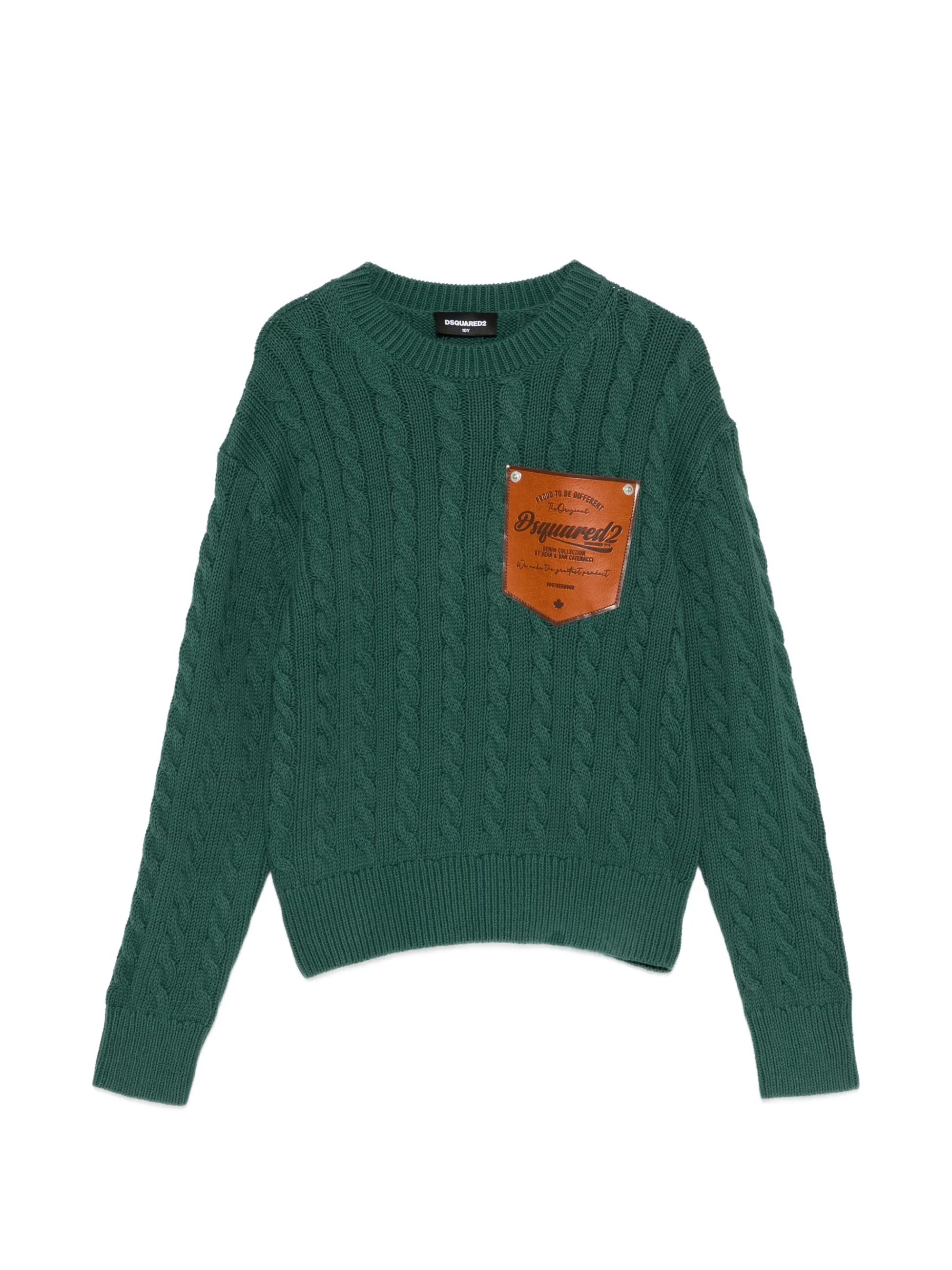 DSQUARED2 KIDS MAGLIA GIROCOLLO UNISEX