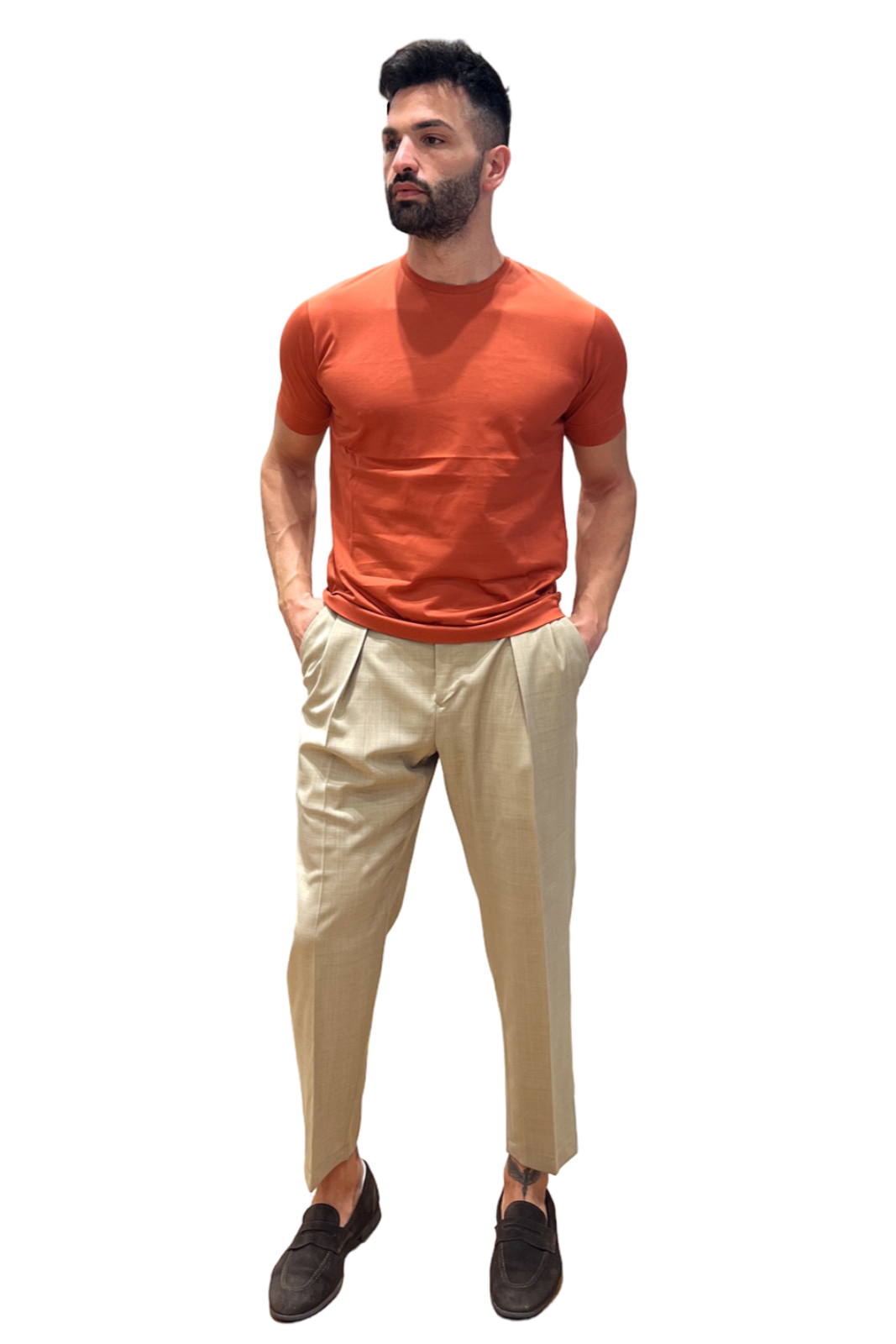 CARMINE FERRARO T-SHIRT GIROCOLLO UOMO