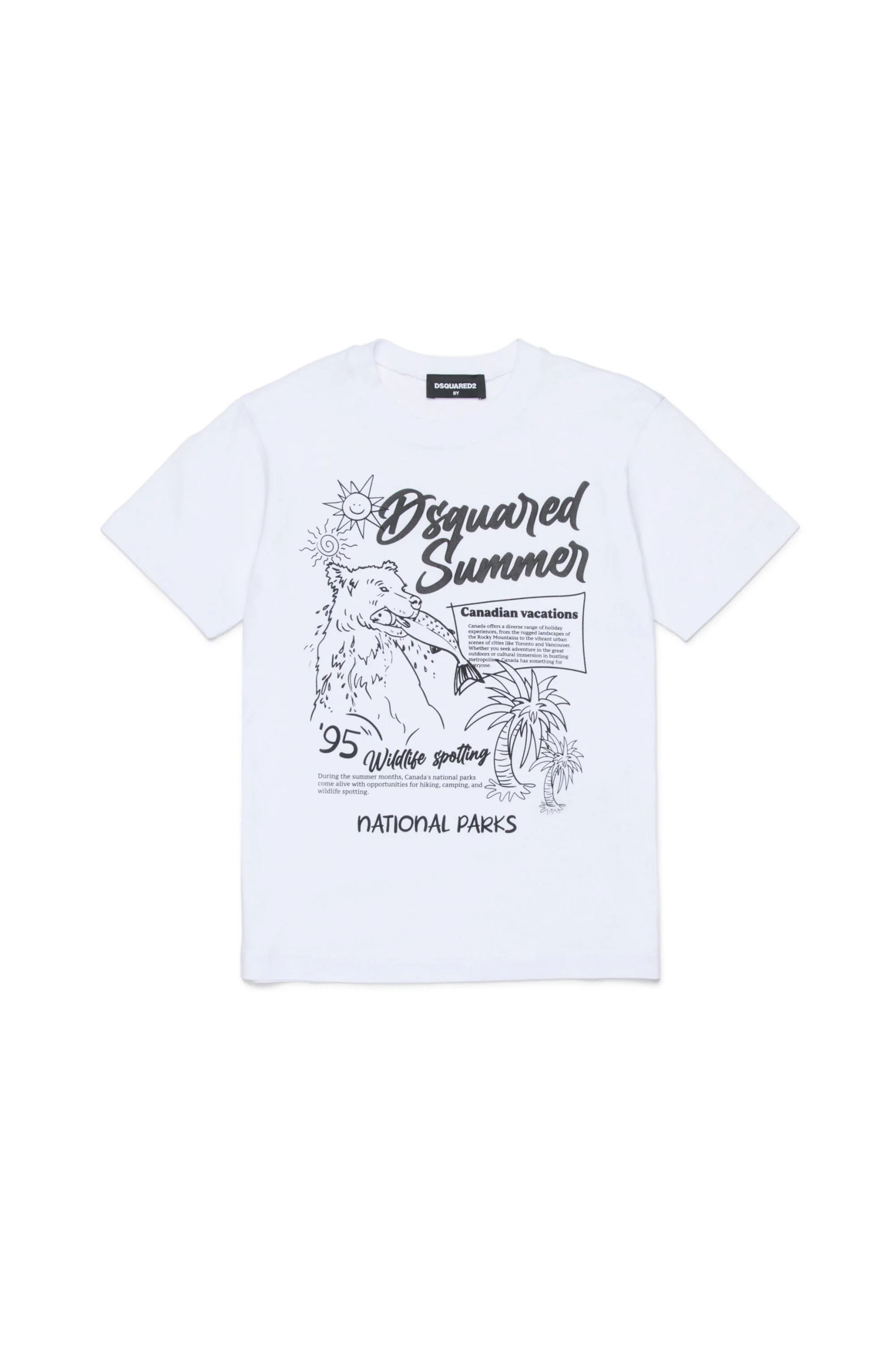 DSQUARED2 KIDS T-SHIRT UNISEX BAMBINO
