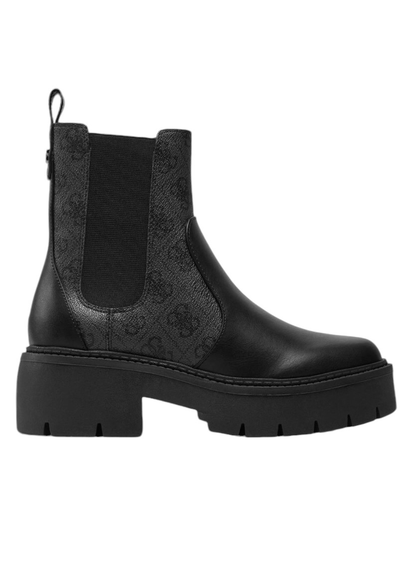 TRONCHETTO E STIVALETTO Donna GUESS FLTFRO ELE10 FIORELO BLACK - InDigo Shop