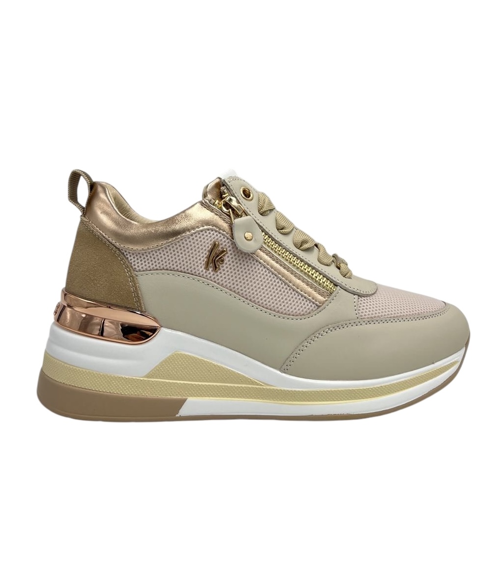 Keys Sneakers Pelle E Tessuto Tecnico K-10510