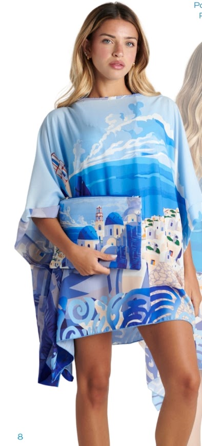 Marika Mare PONCHO SANTORINI