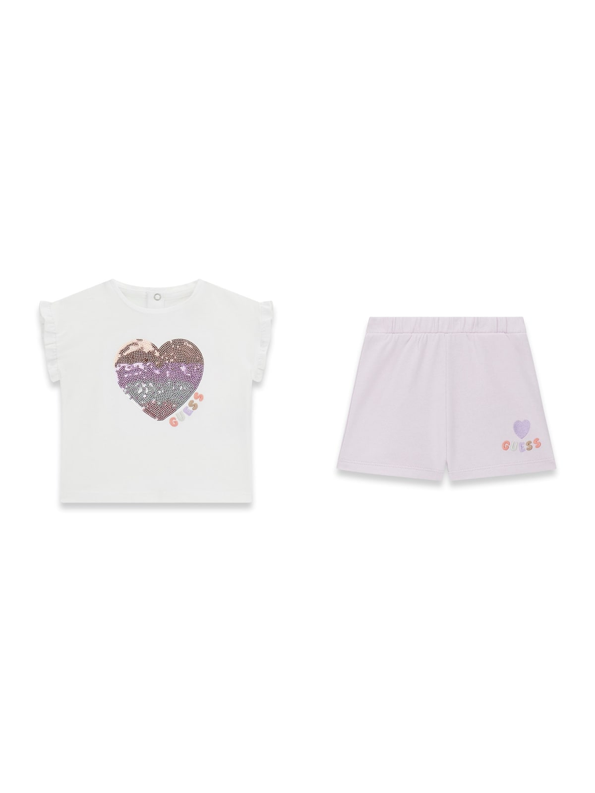 GUESS T-SHIRT + SHORTS Bimba