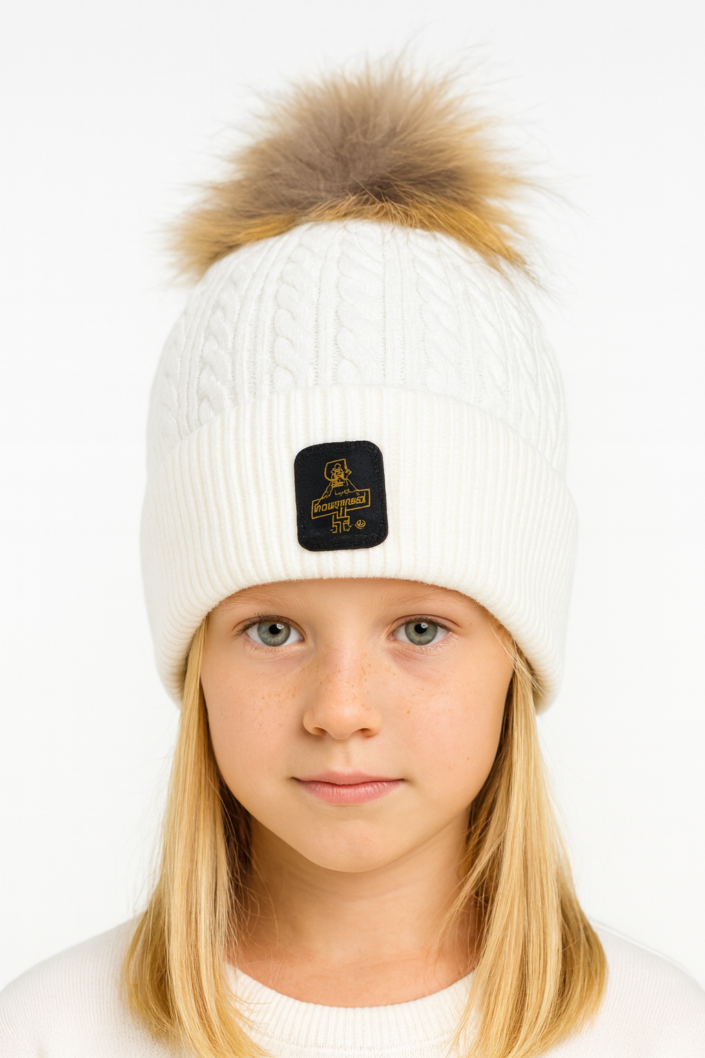 Cappellino Invernale RefrigiWear Unisex, A Coste, Con Risvolto E Patch Logo, Taglia Unica, Morbido E Caldo