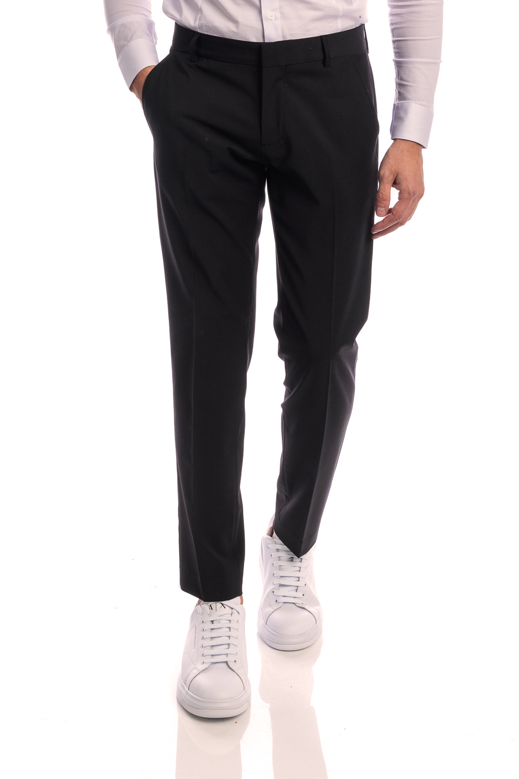 DANIELE ALESSANDRINI PANTALONE SLIMATO 100 CP P2814N910W4300