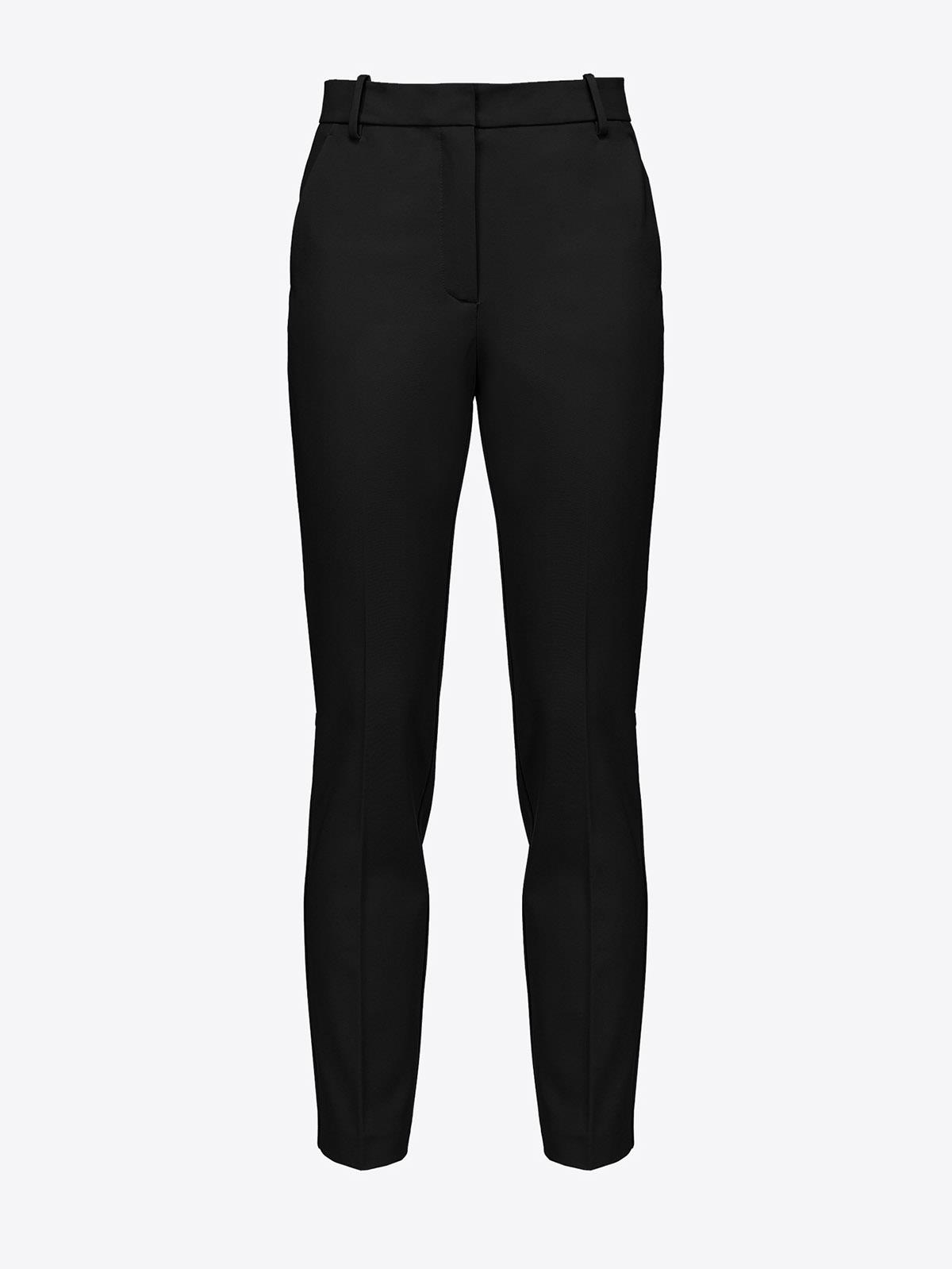 100155A0HM Pinko Pantaloni Cigarette-Fit Punto Stoffa