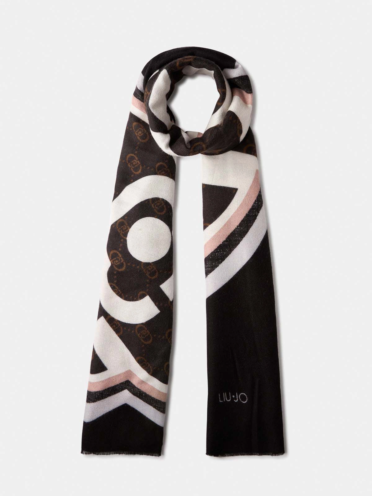 2F5082T0300 Liujo Stole With Logo