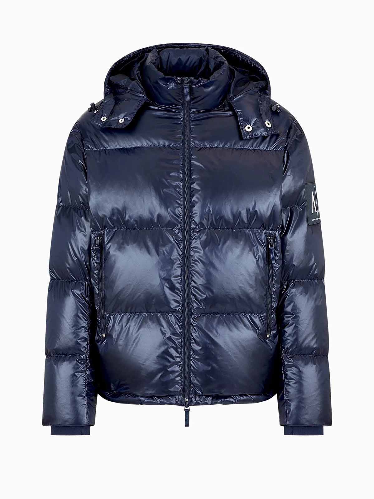 8NZB70ZNYNZ Armani Exchange Fullzip Down Jacket With Hood