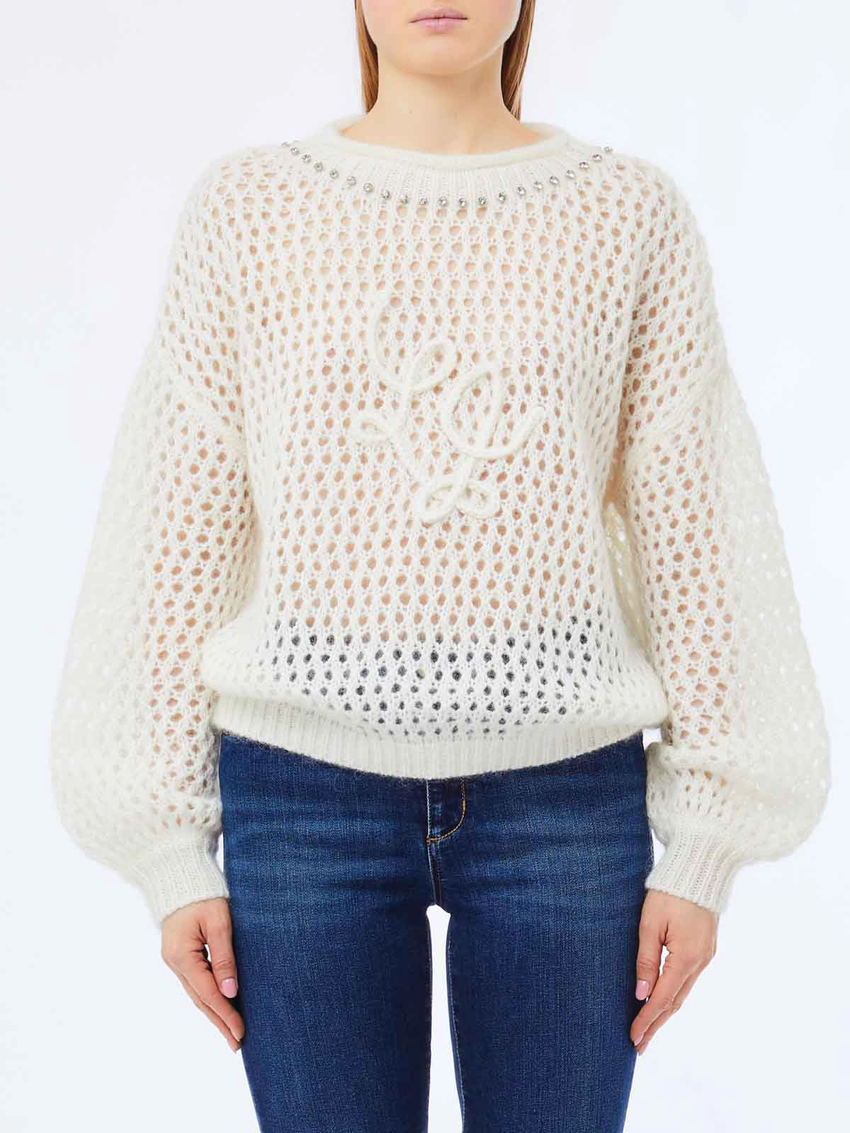 MF5430MS039 Liujo Wool and Mohair Sweater