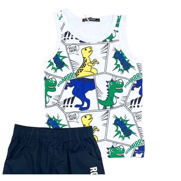 Set 4 Pezzi Per Bambino FYMNSI – Body Manica Corta, Bretelle, Pantaloncini E Fascia Per Capelli, Completo Per Cake Smash 1° Compleanno, Taglie 6-18 Mesi