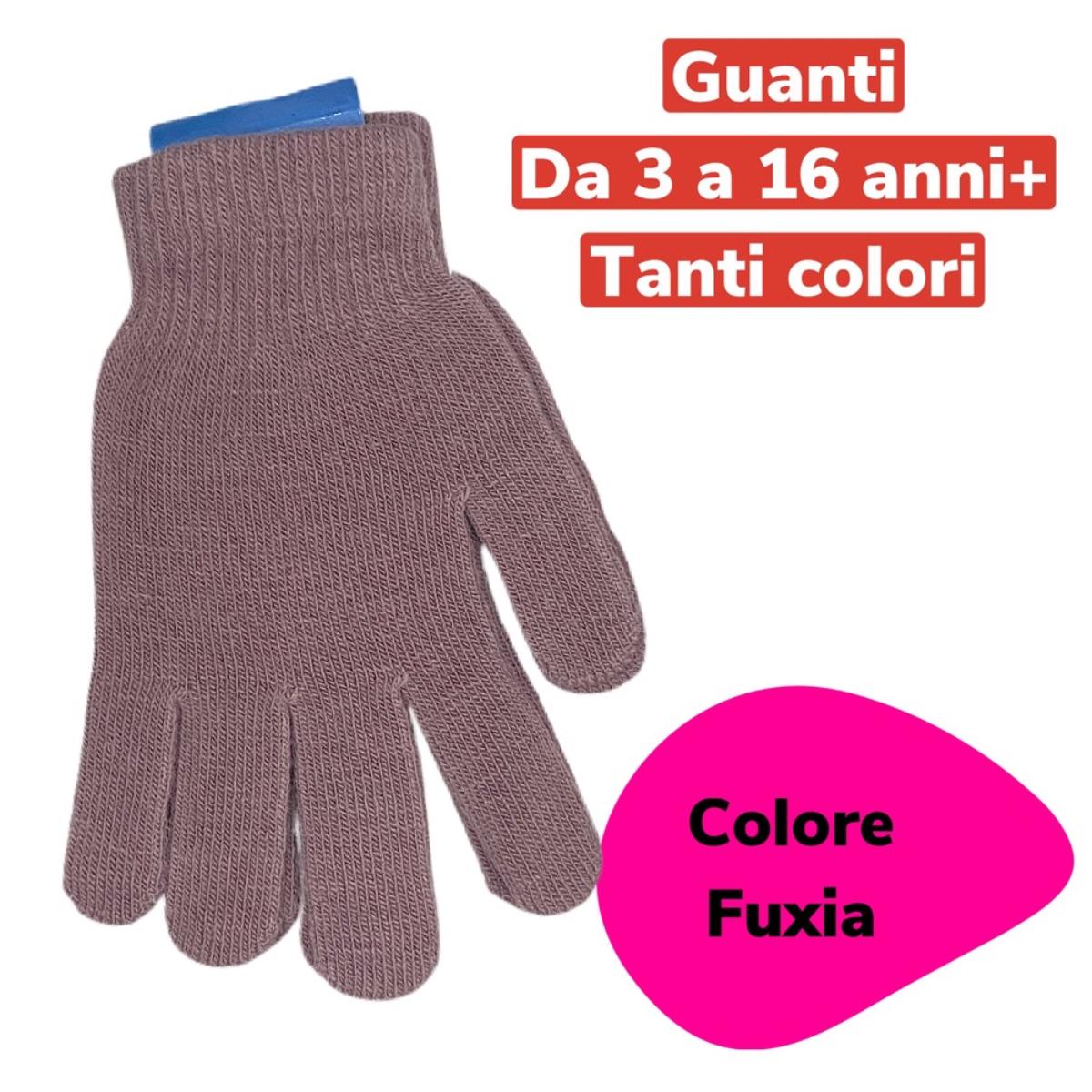 PRONTO MODA GUANTI TINTA UNITA