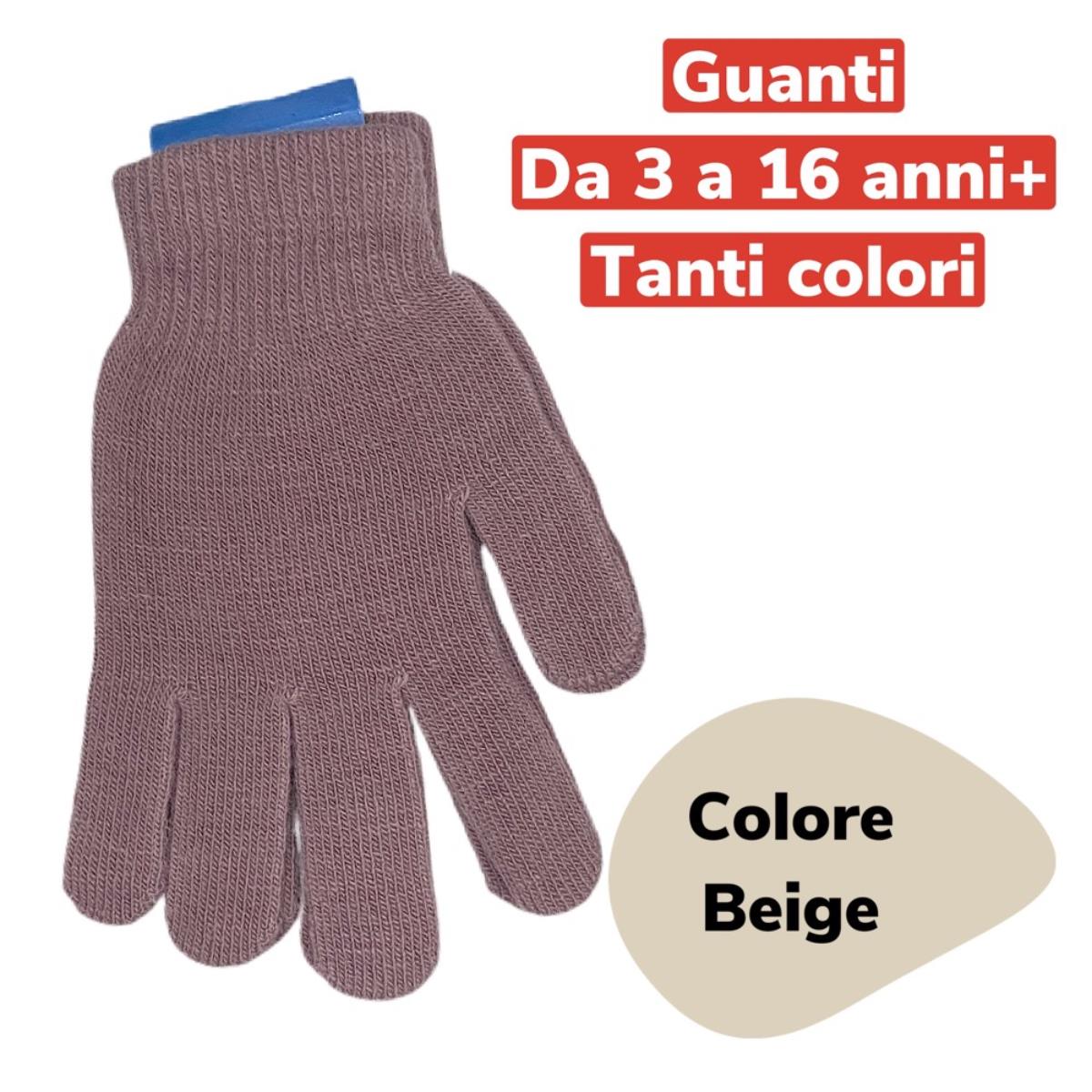 PRONTO MODA GUANTI TINTA UNITA