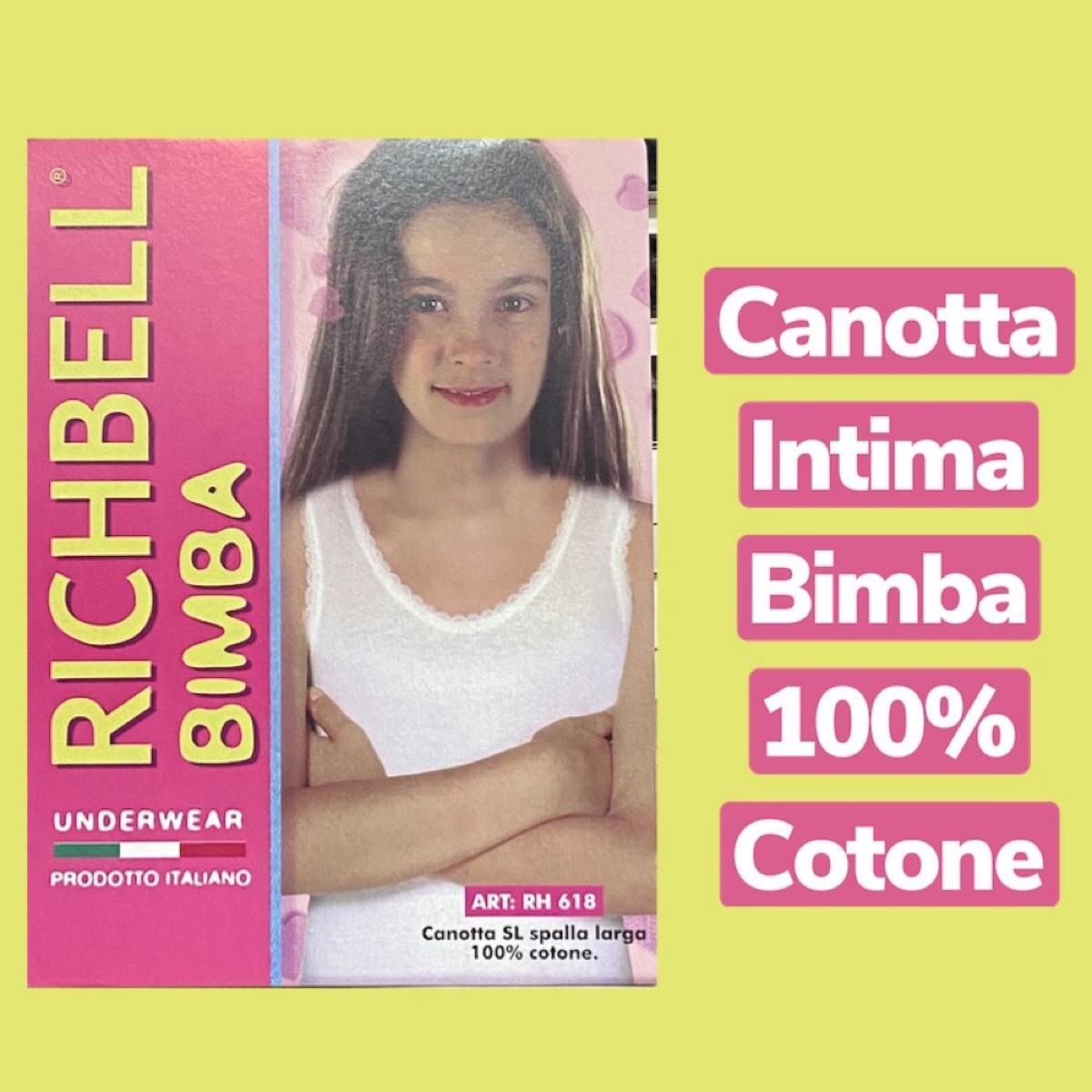 t-shirt bambina in cotone dentro e lana fuori Delli Valli Intimo