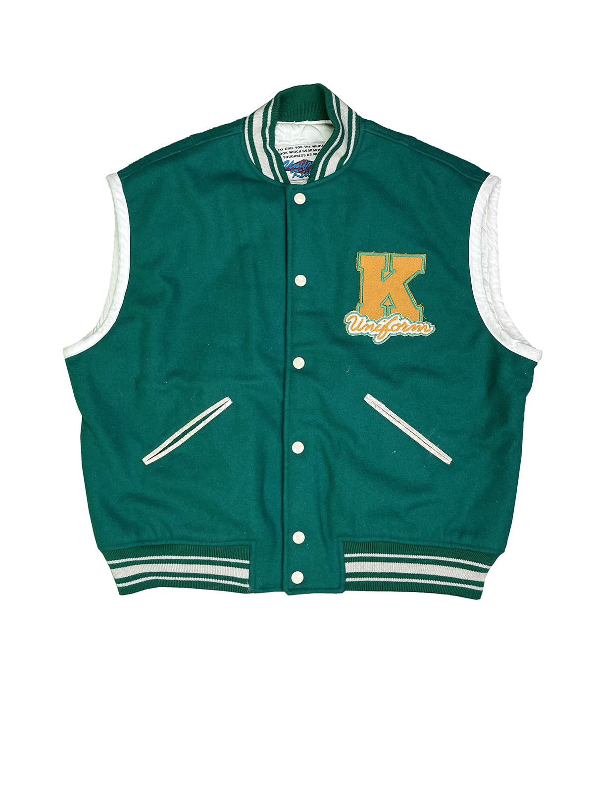 UNIFORM 7553U YMCA Junior High Sleeveless Jacket