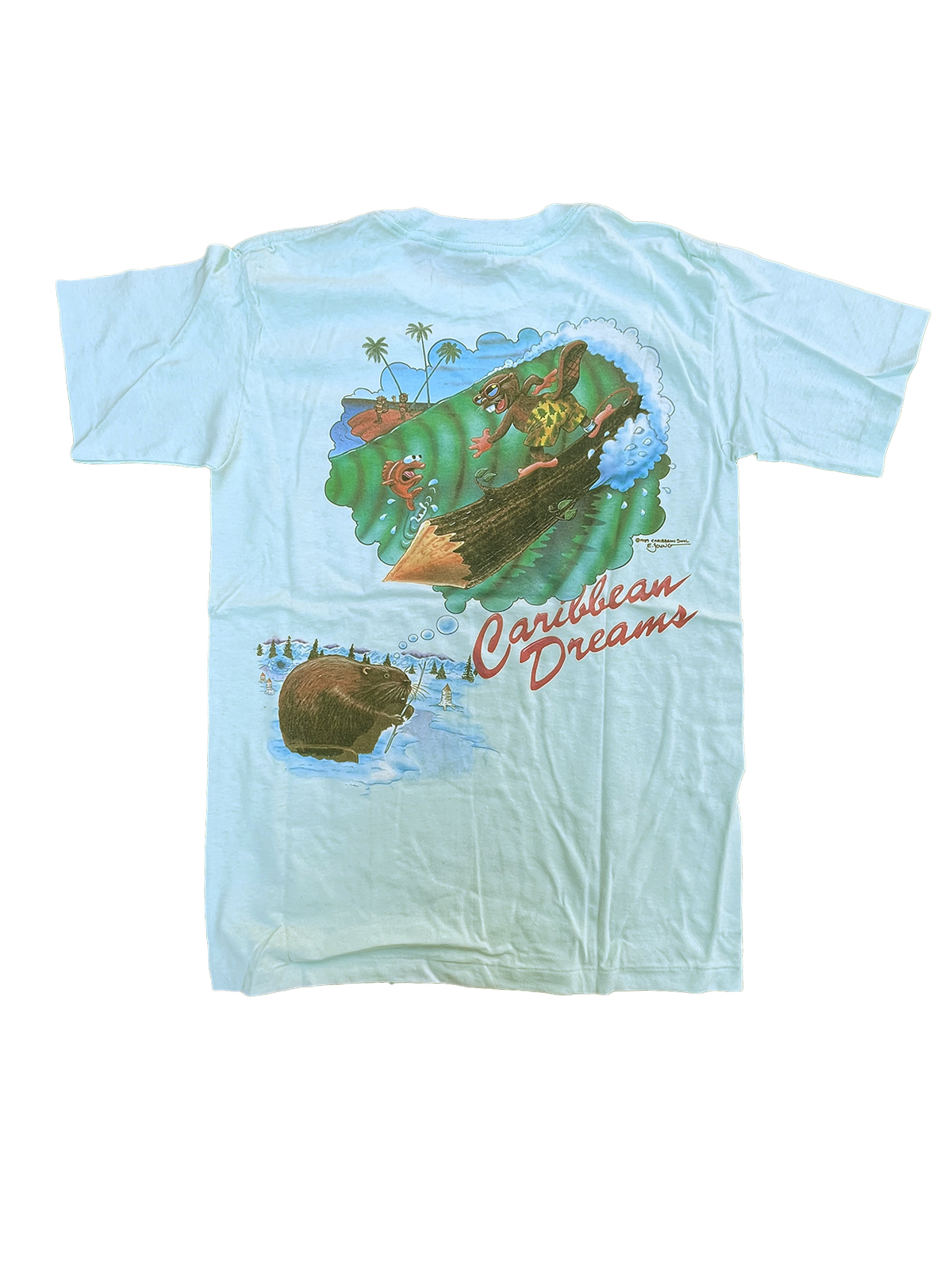 GIGOLÈ ARCHIVE Jimmy Buffets Caribbean Soul T-shirt 1989