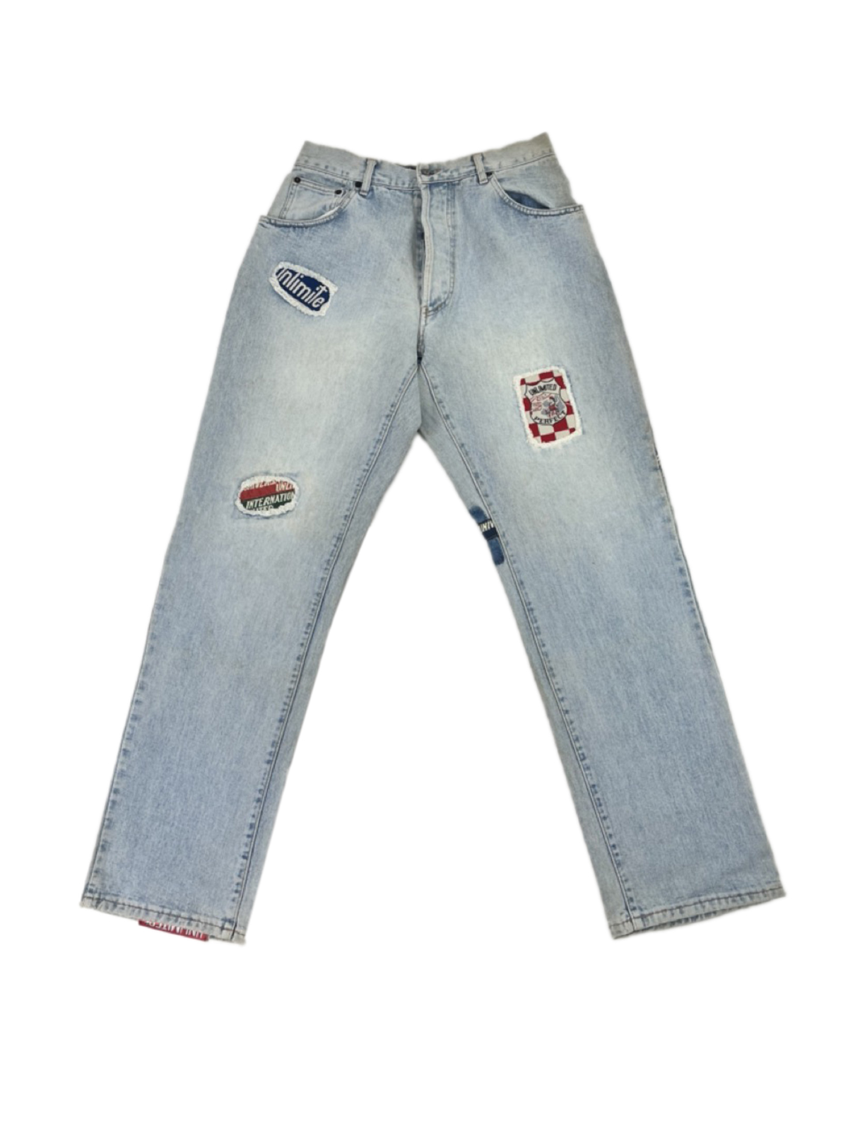 UNLIMITED PATCHED JEANS VALLET