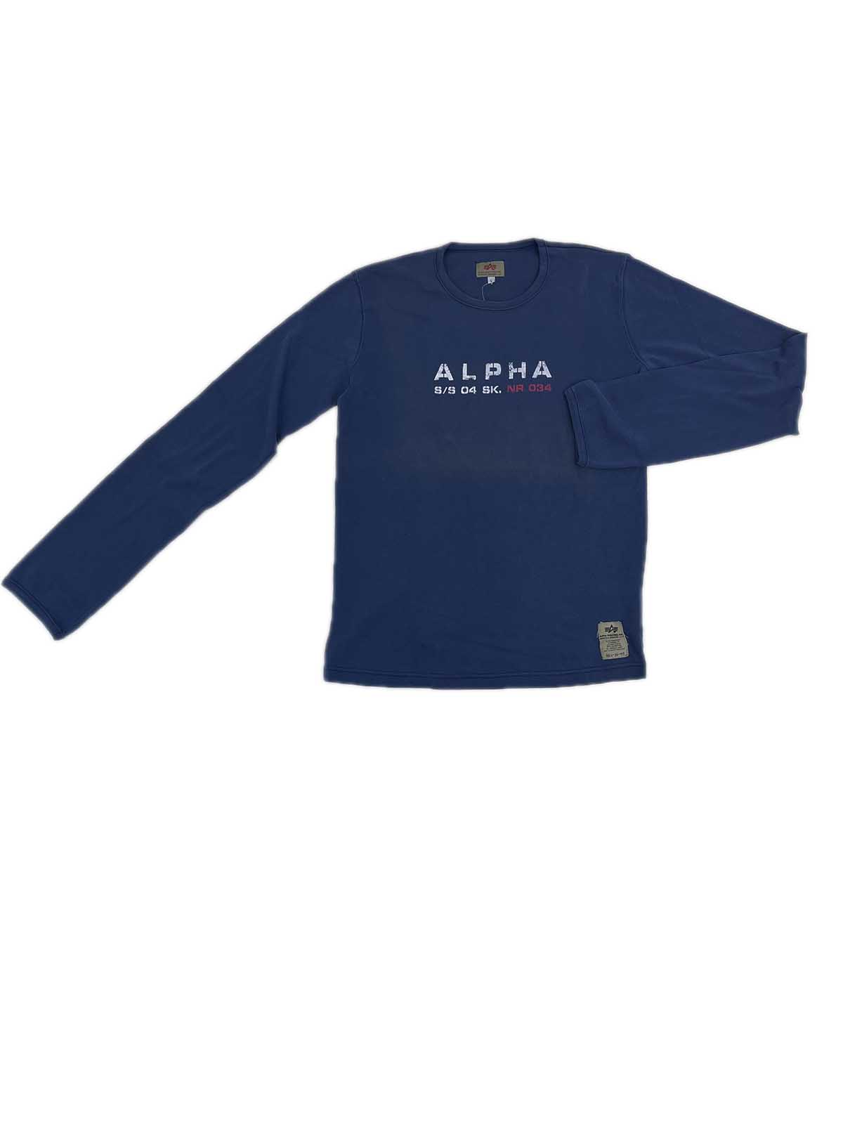 ALPHA INDUSTRIES 33T09C23 Edwards Long Sleeves Tee