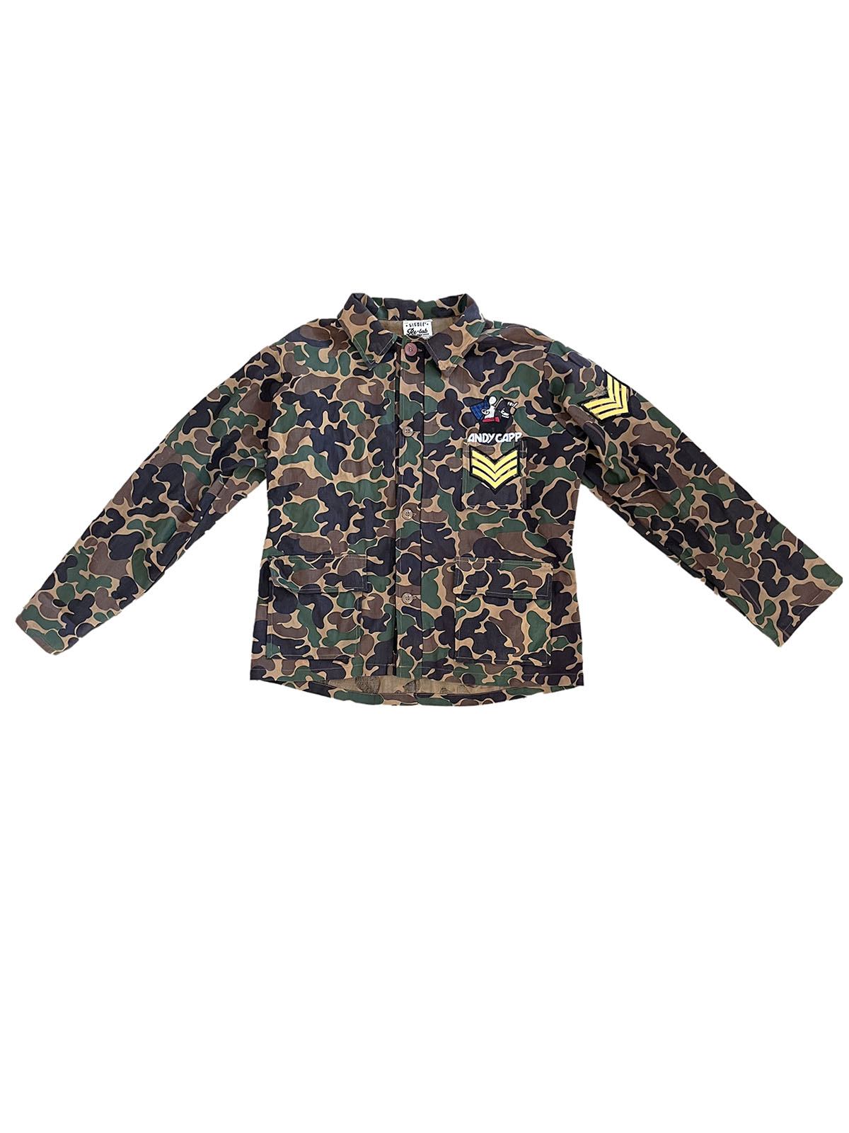 GIGOLÈ RELAB Andy Capp Camouflage Jacket