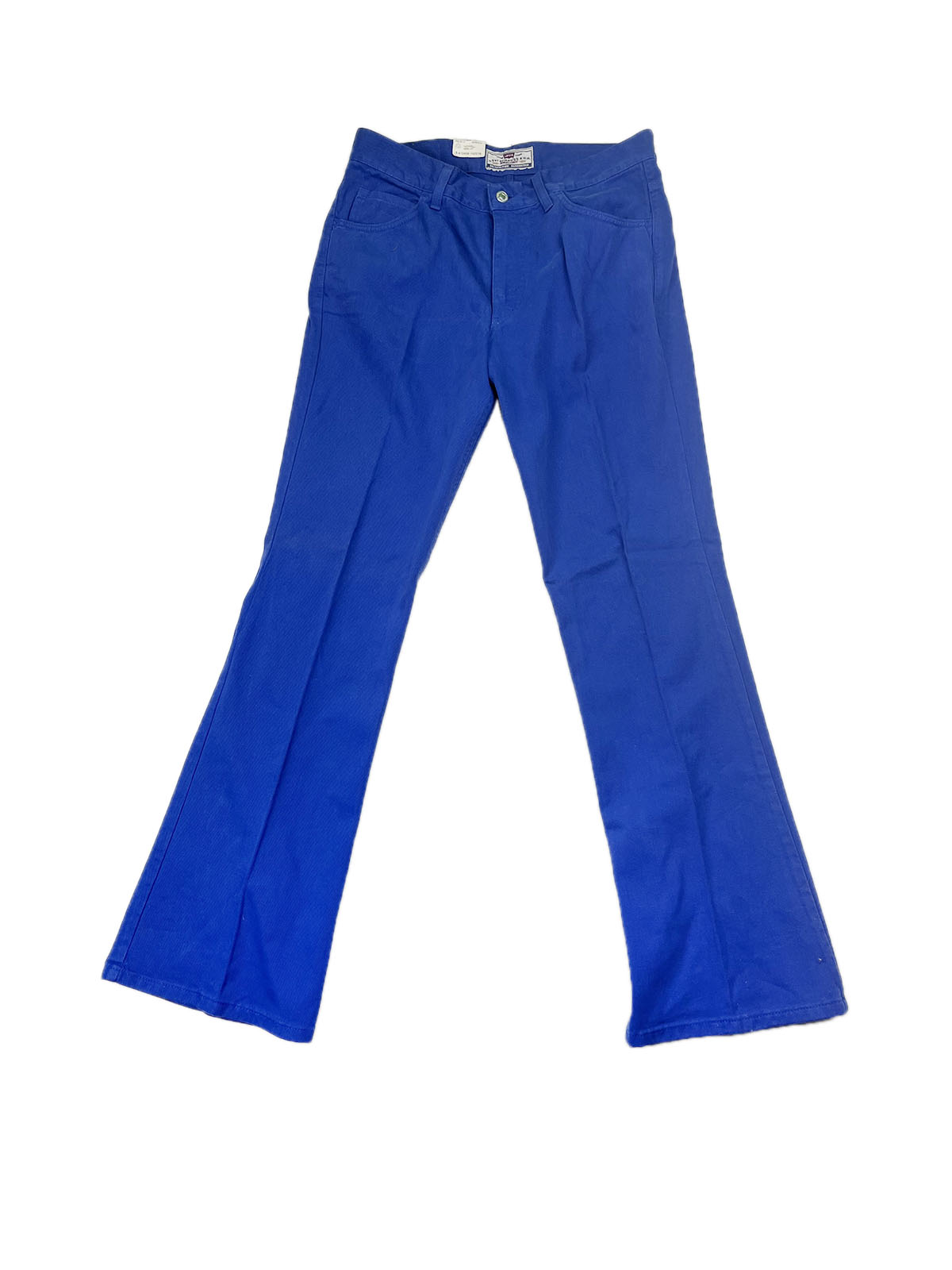 LEVI’S 443 Flare Flat Pleated Over-dyed Jeans