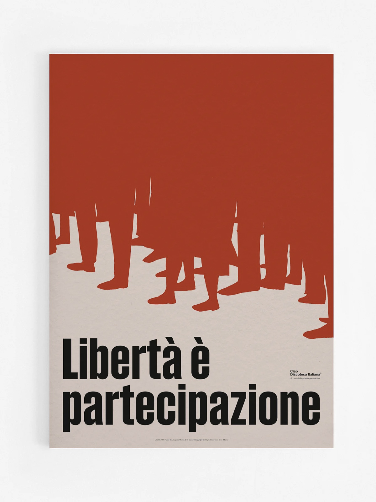 CIAO DISCOTECA ITALIANA POS2025/LIBERTA'