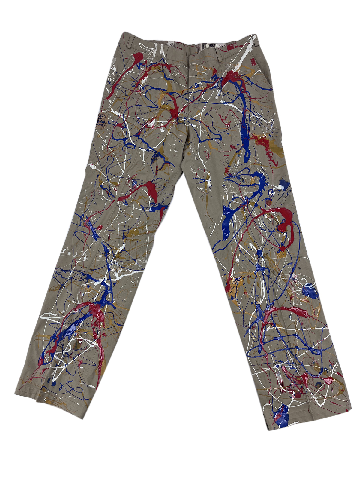 GIGOLÈ RELAB Jackson 52 Trousers with Dripping